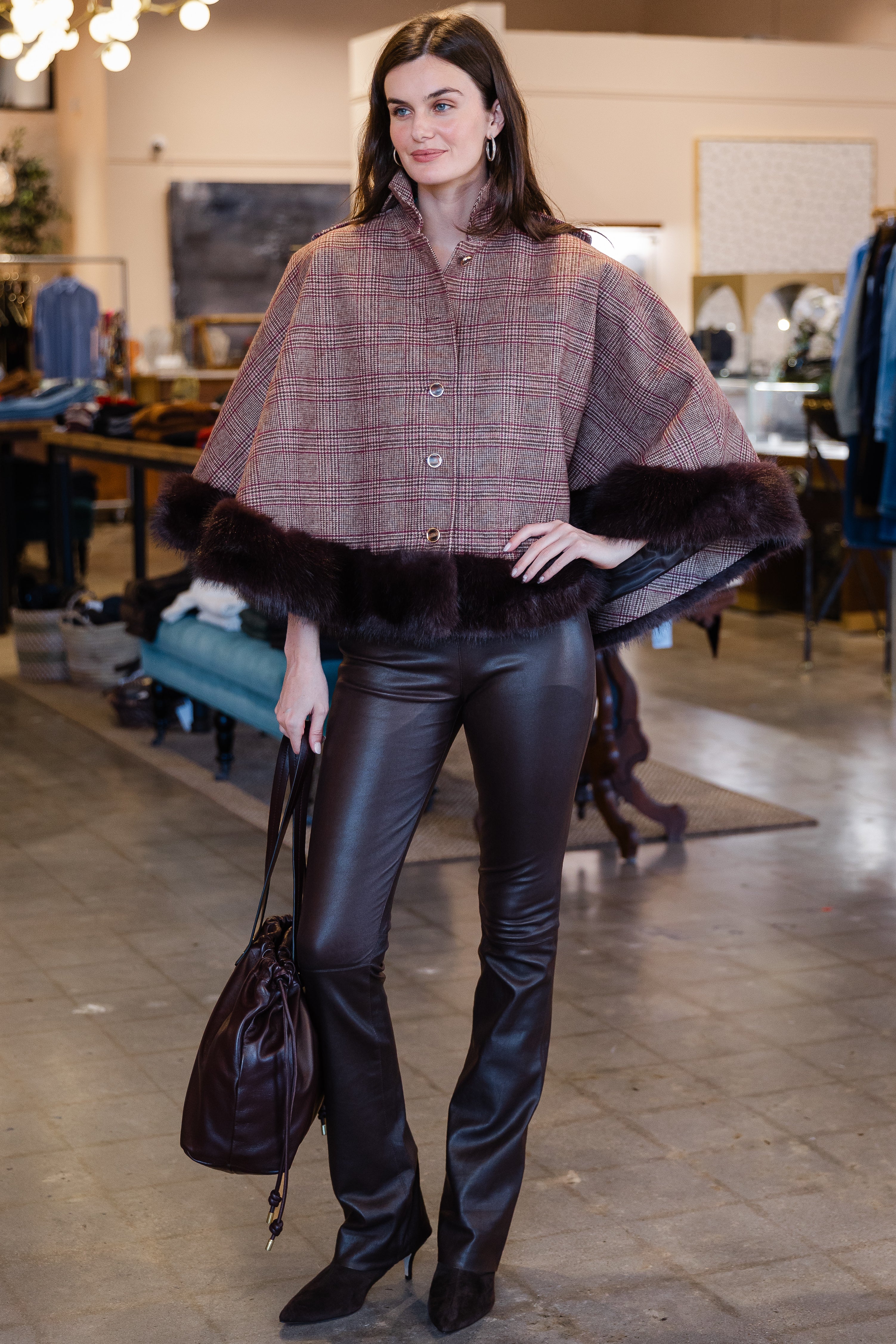 Salinas Cape - Heritage Plaid