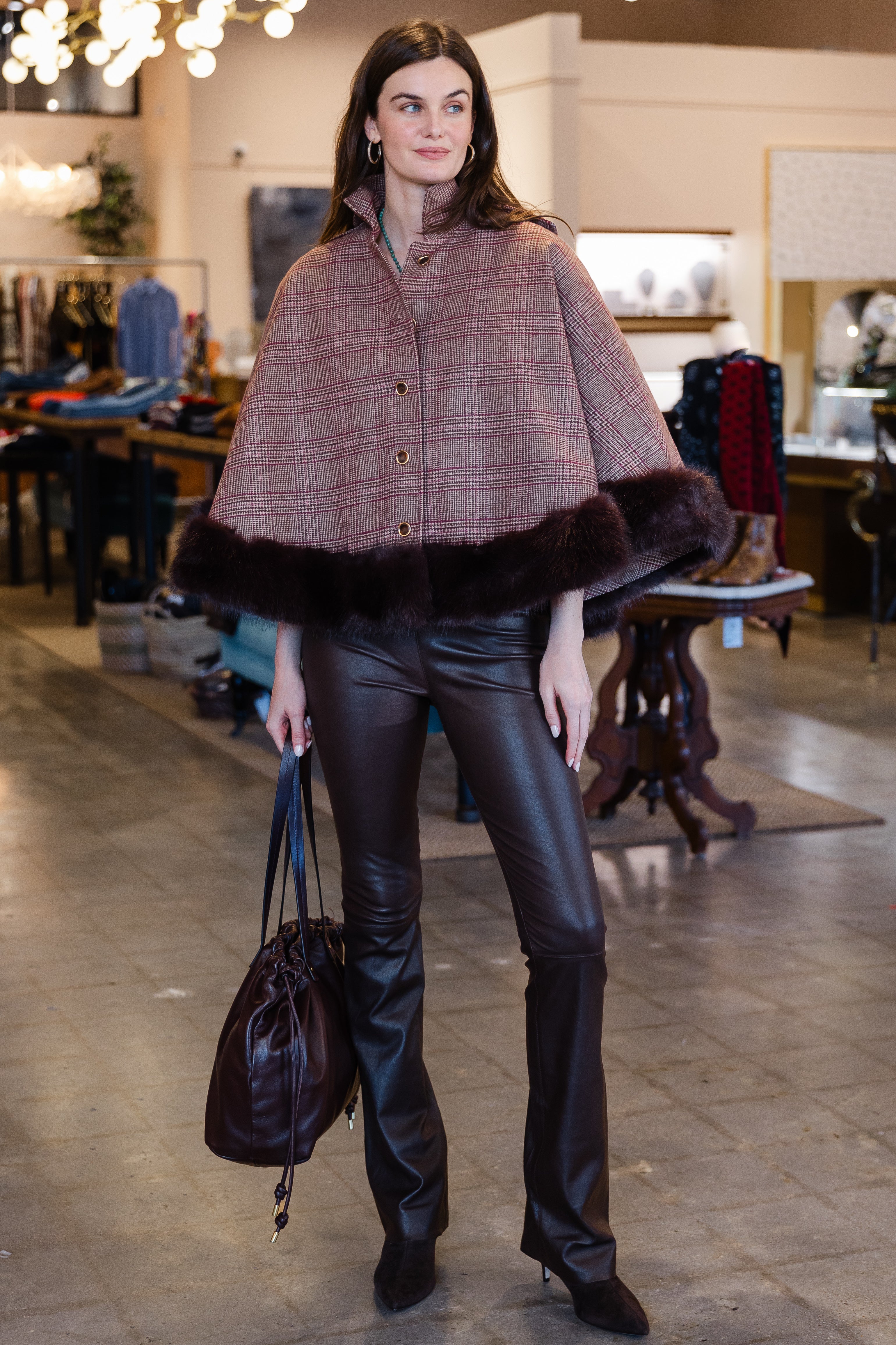 Salinas Cape - Heritage Plaid