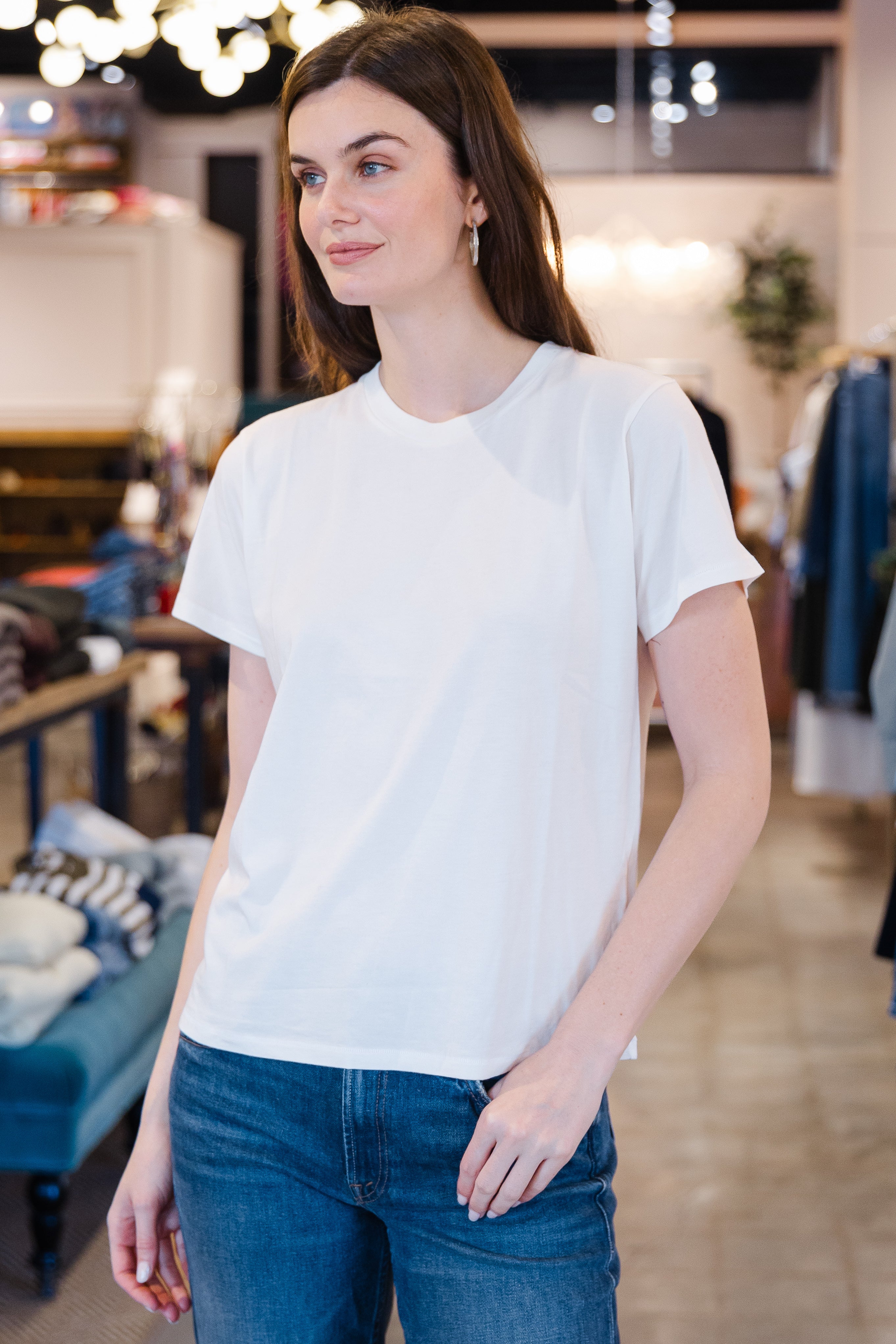 The Chameleon Tee - White