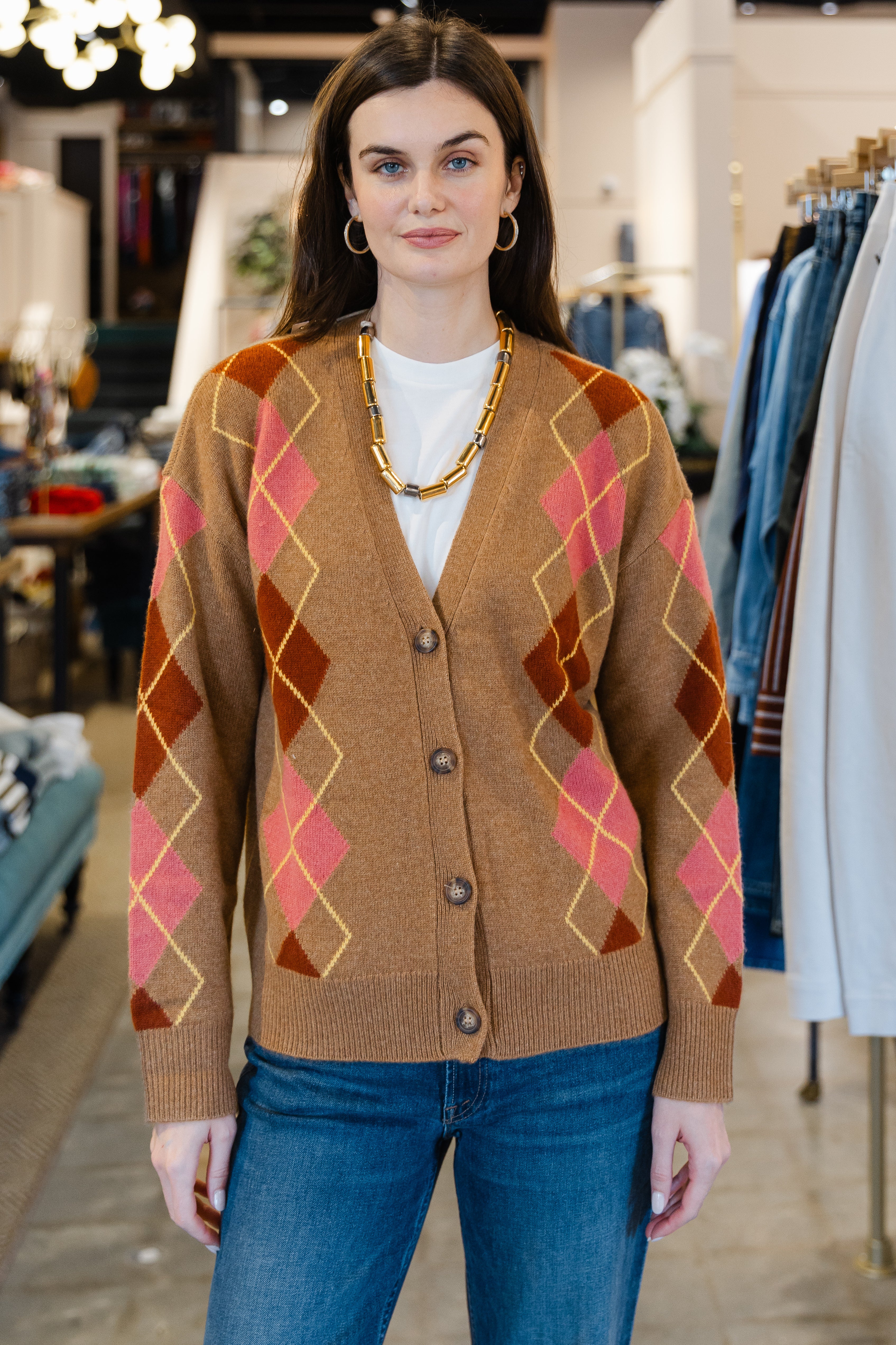 Foster Cardigan - Haystack Gold