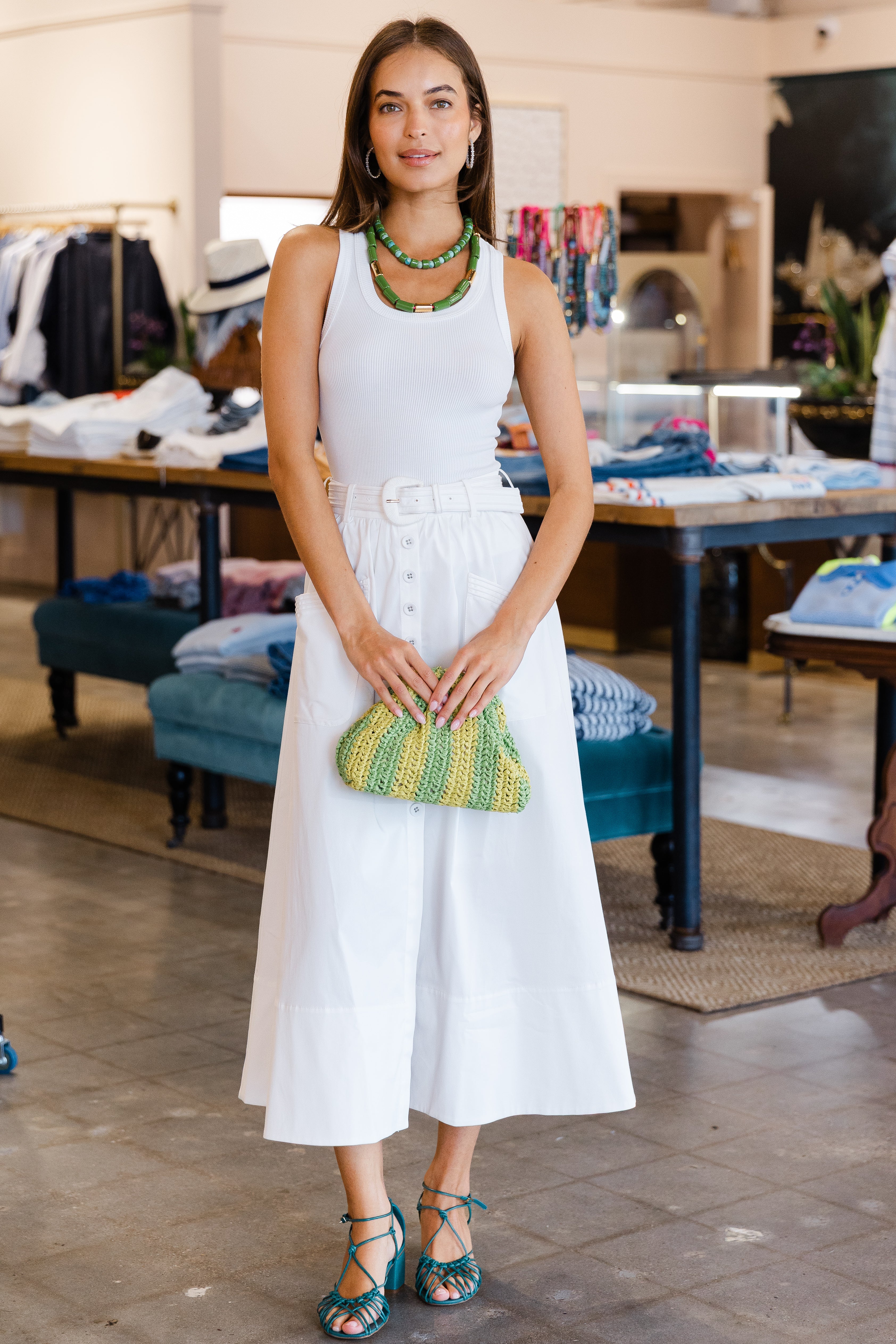 Kirat Skirt - White