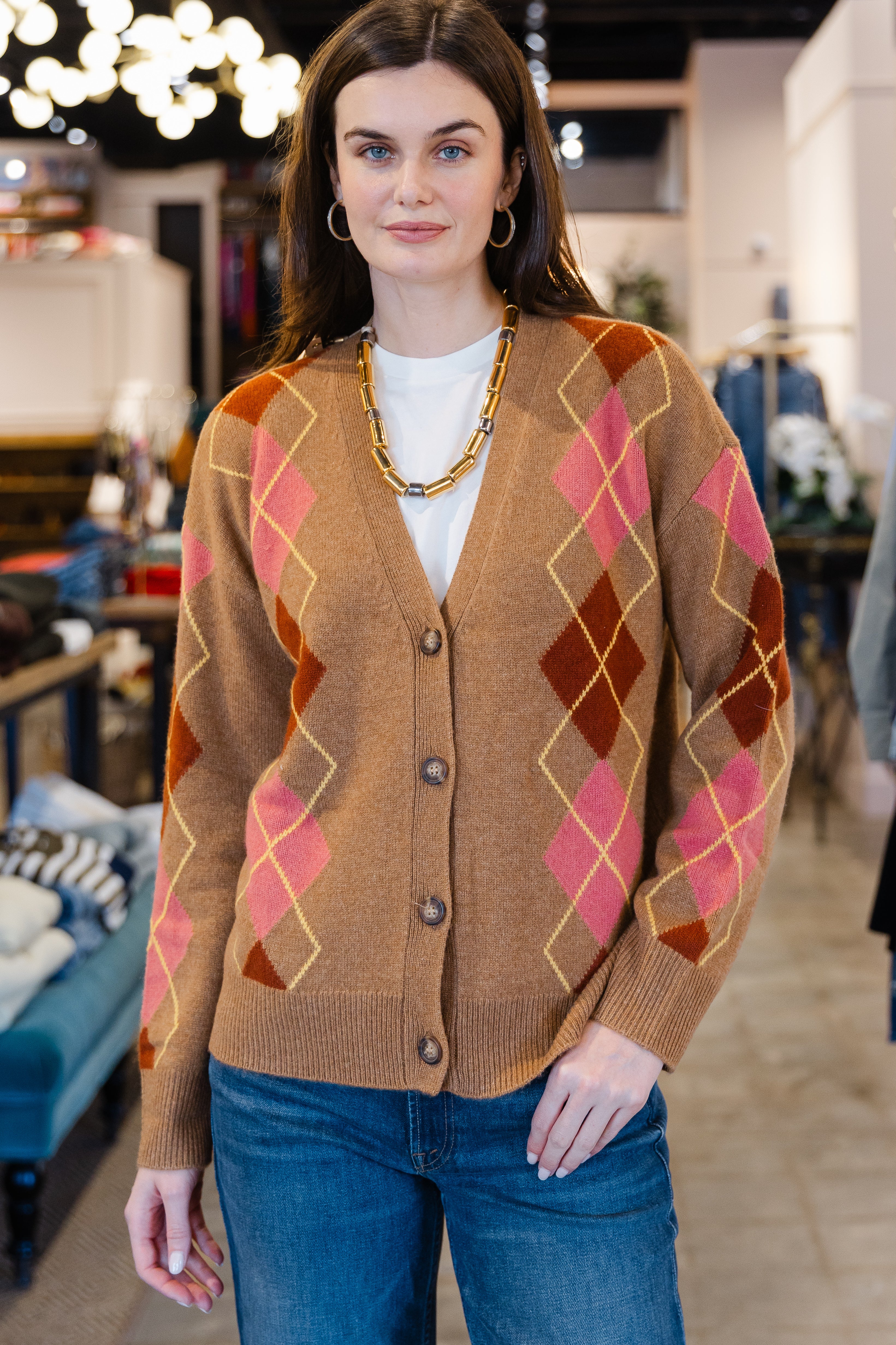 Foster Cardigan - Haystack Gold