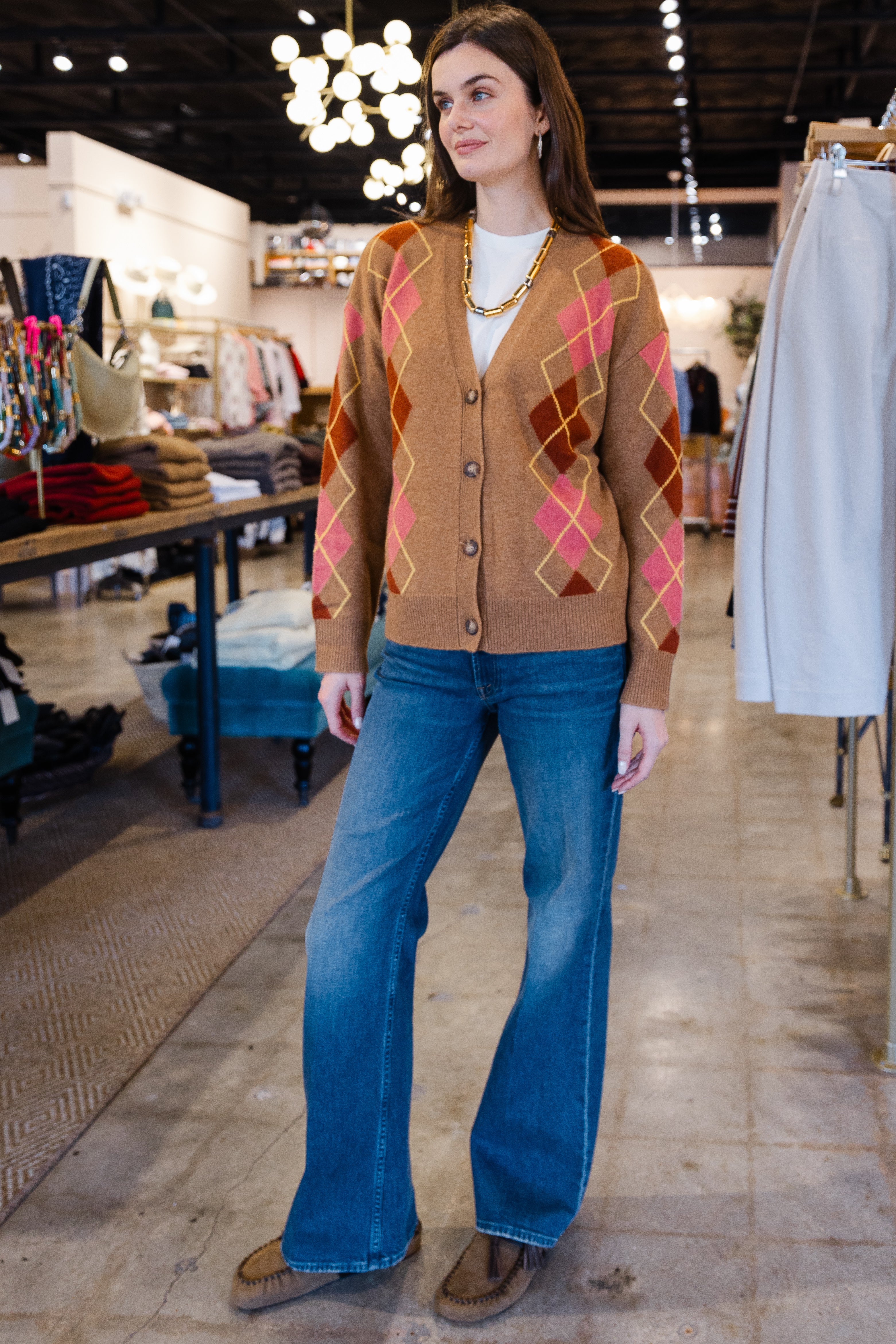 Foster Cardigan - Haystack Gold