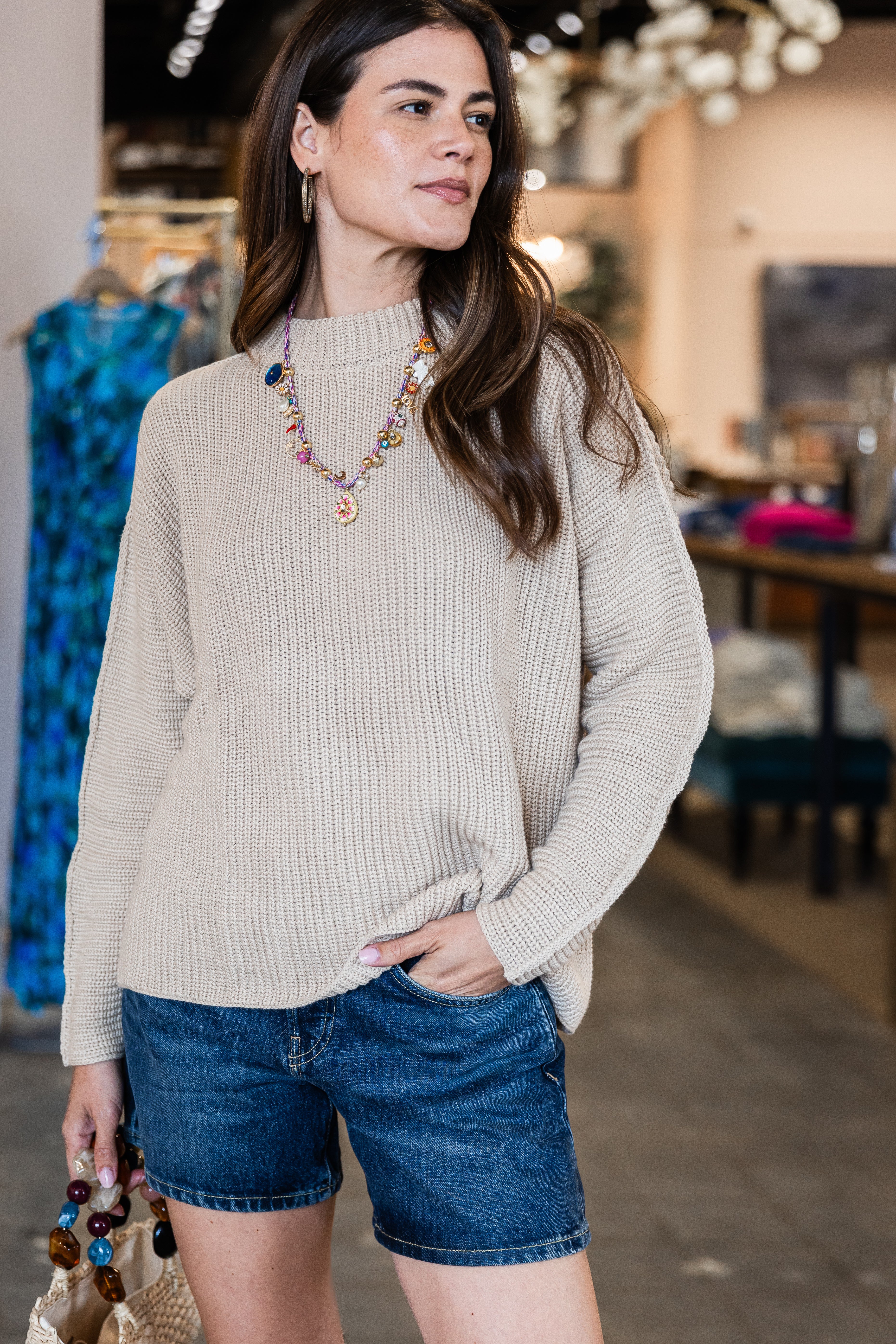 Montecito Sweater - Sand
