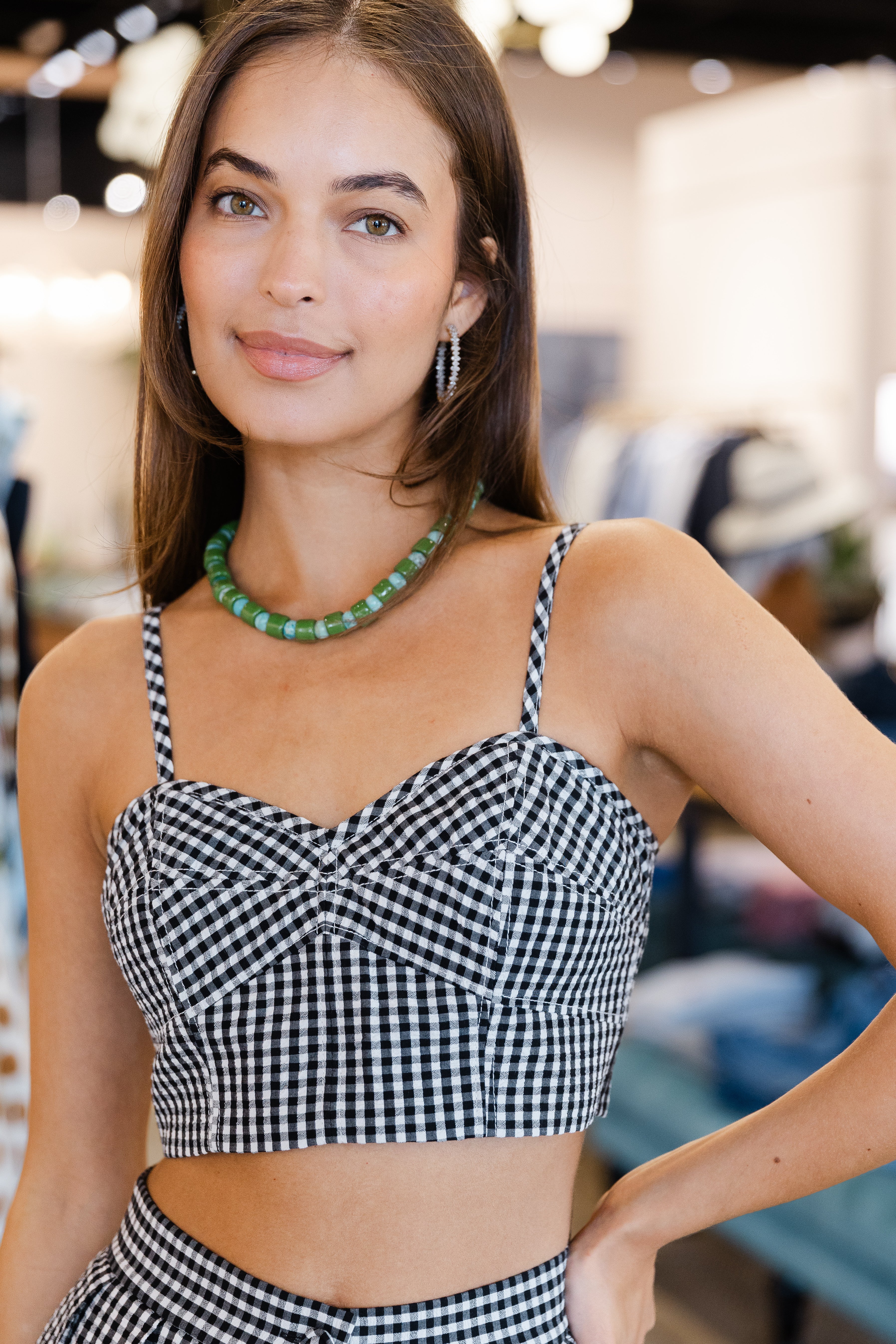 Brookie Top - Black & White
