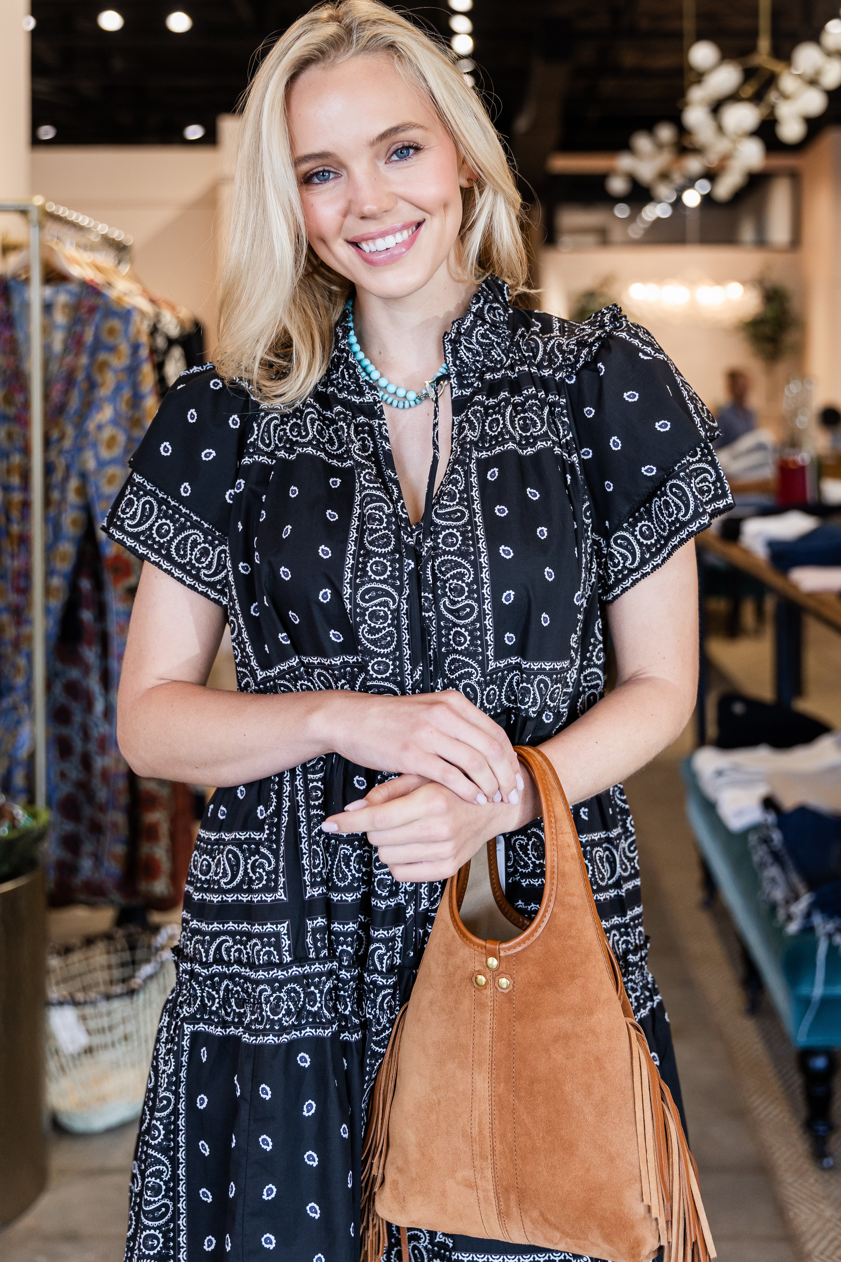 Merritt Dress - Aces Wild Black