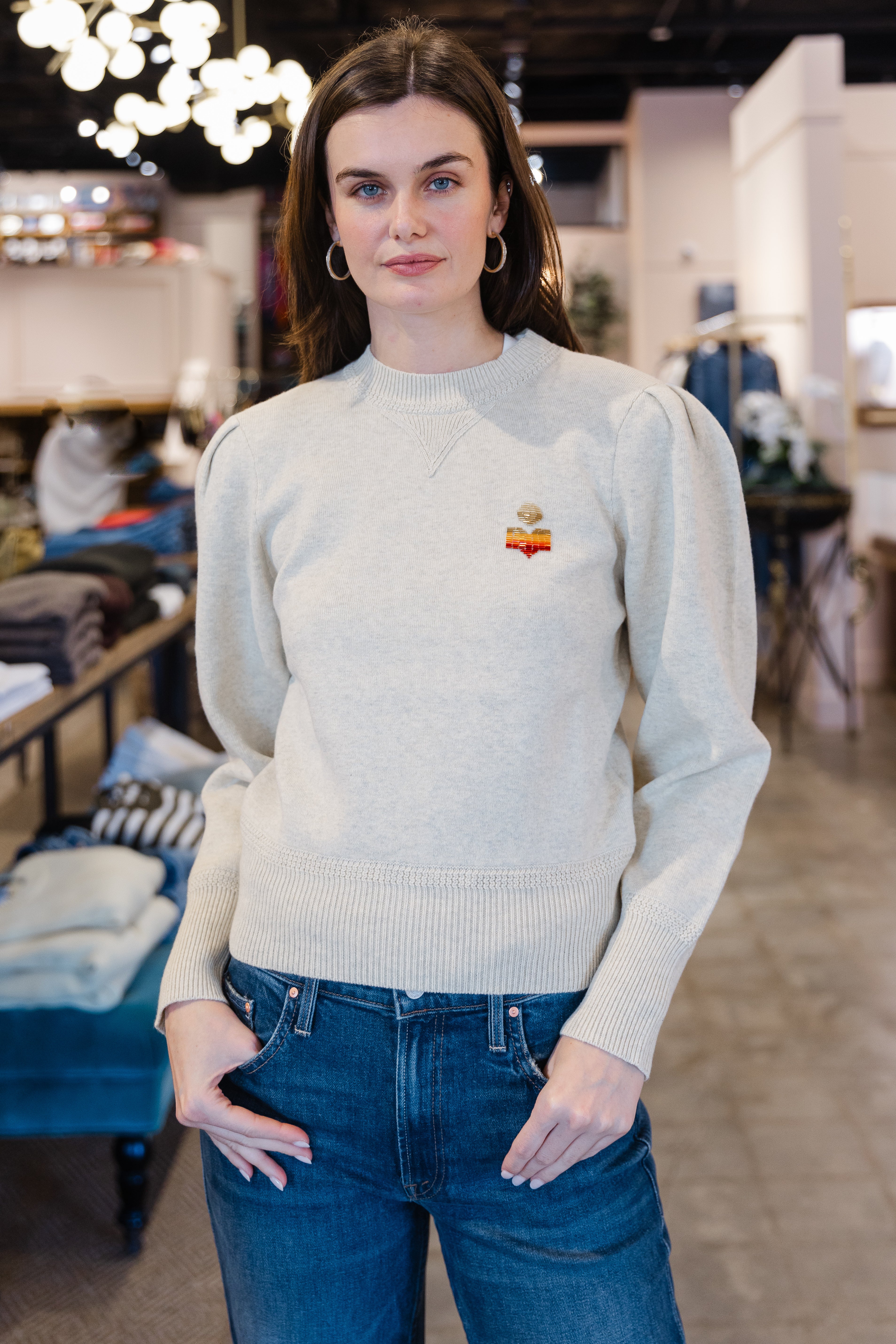 Kelaya Sweater - Light Grey