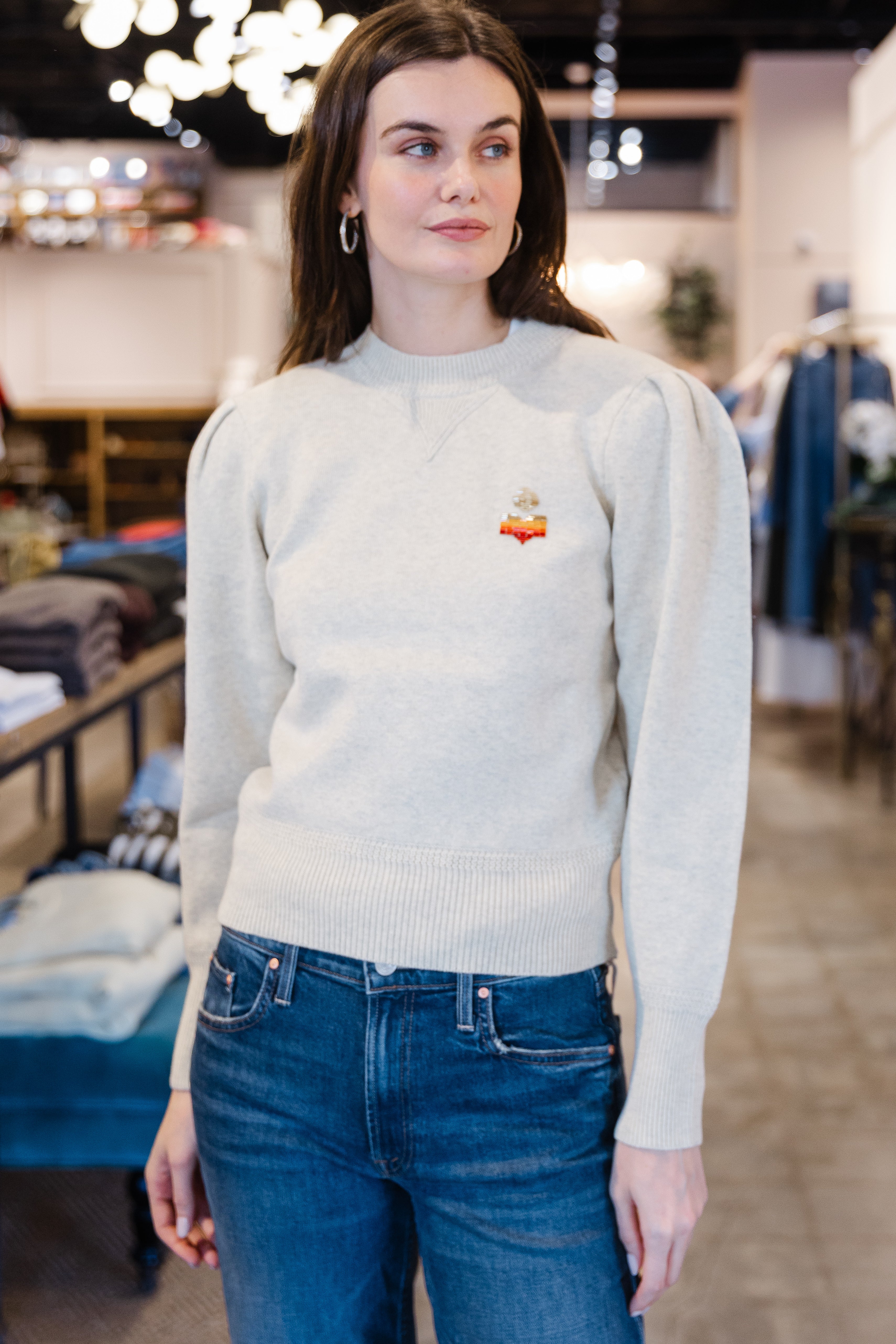 Kelaya Sweater - Light Grey
