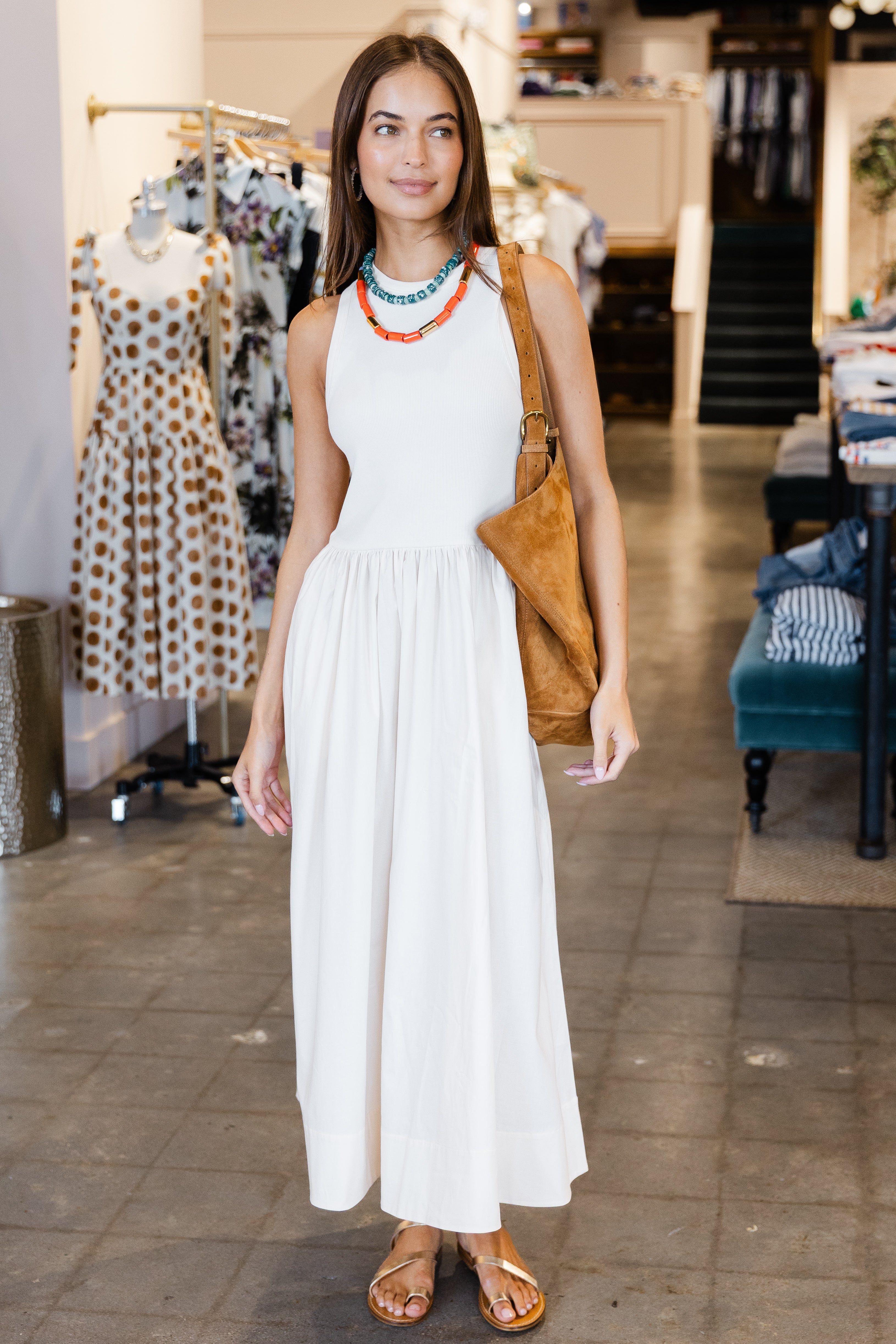The RSVP Dress- Cream