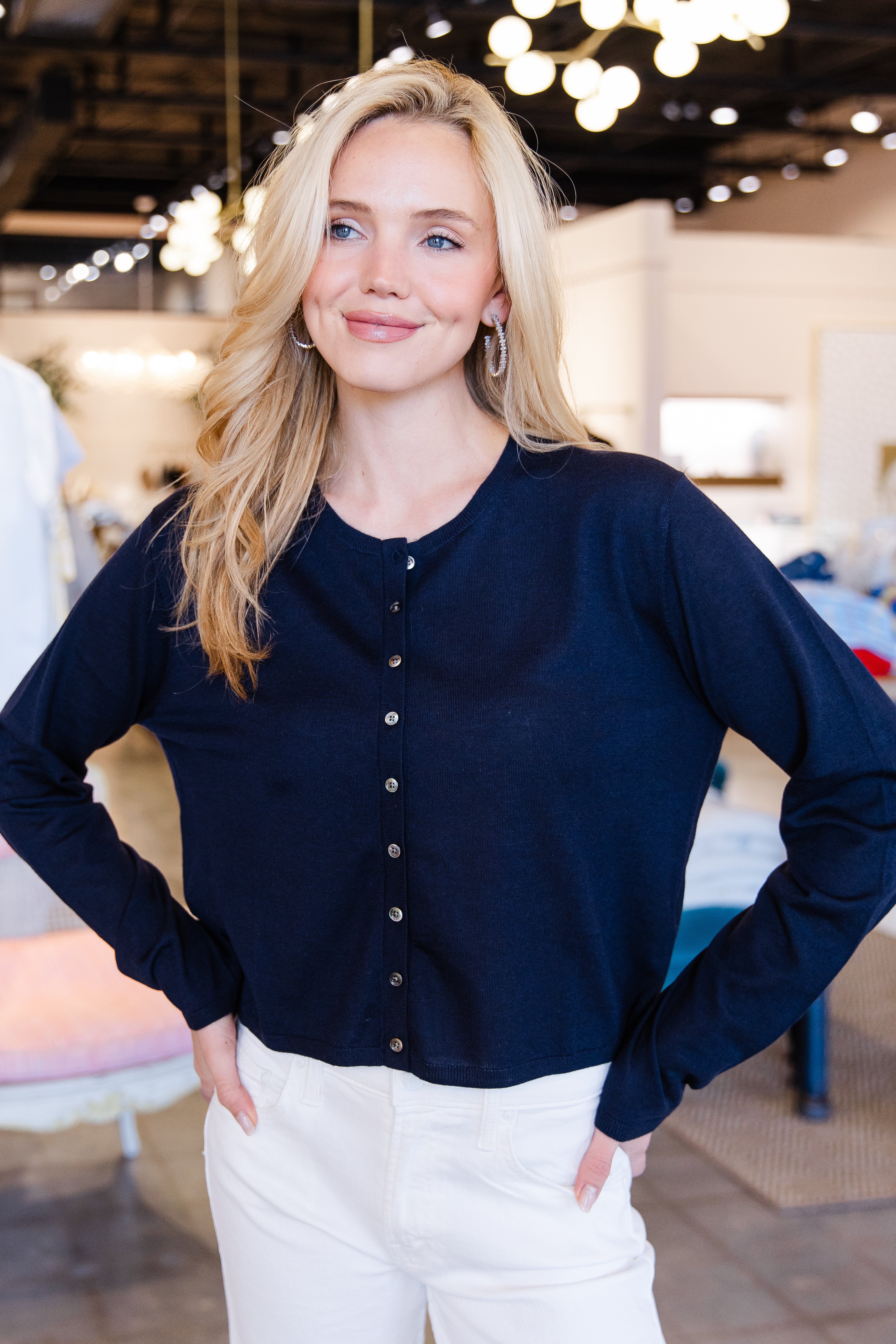 James Crew Cardigan - Midnight