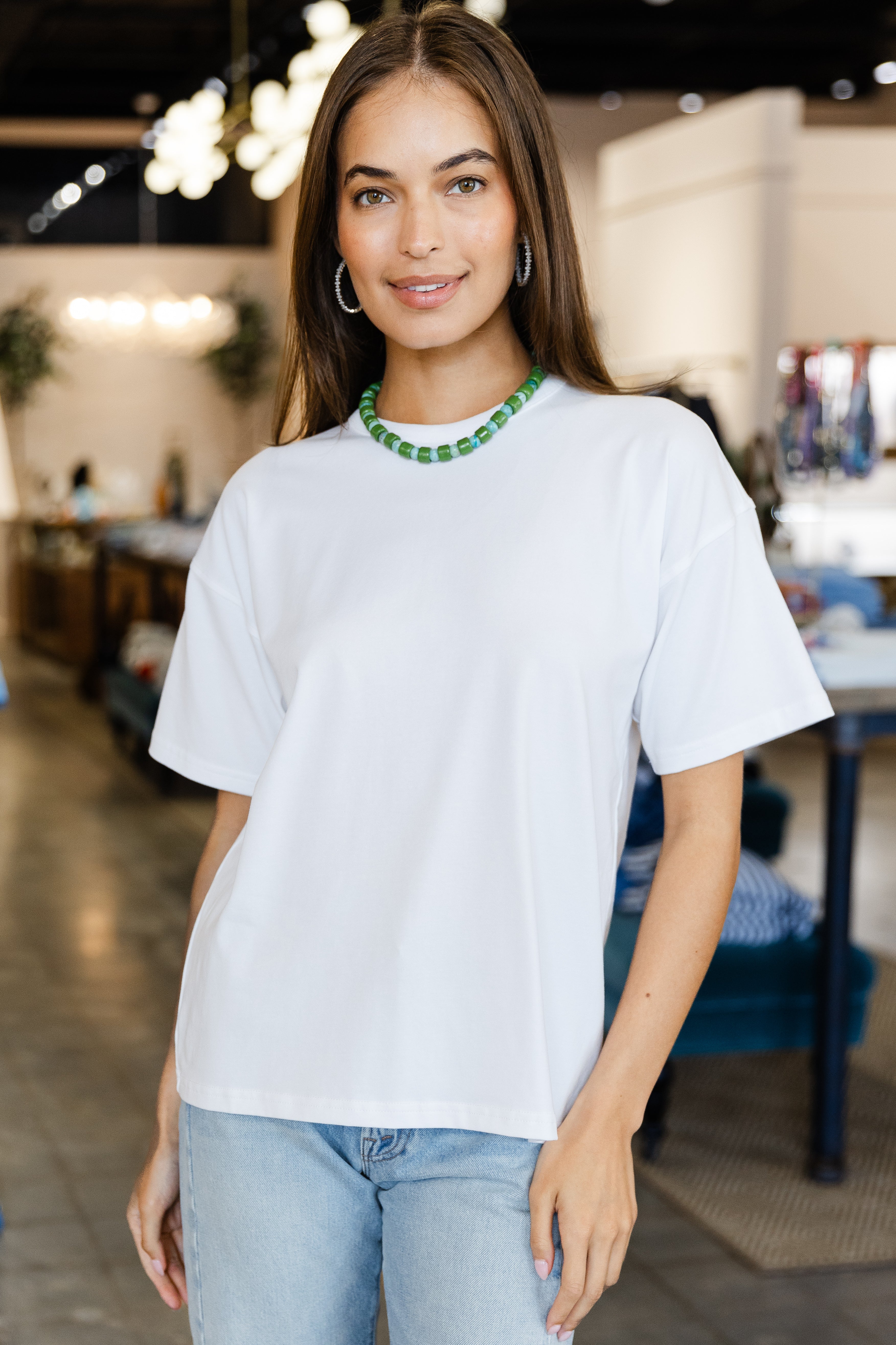 The Oversized Tee - White