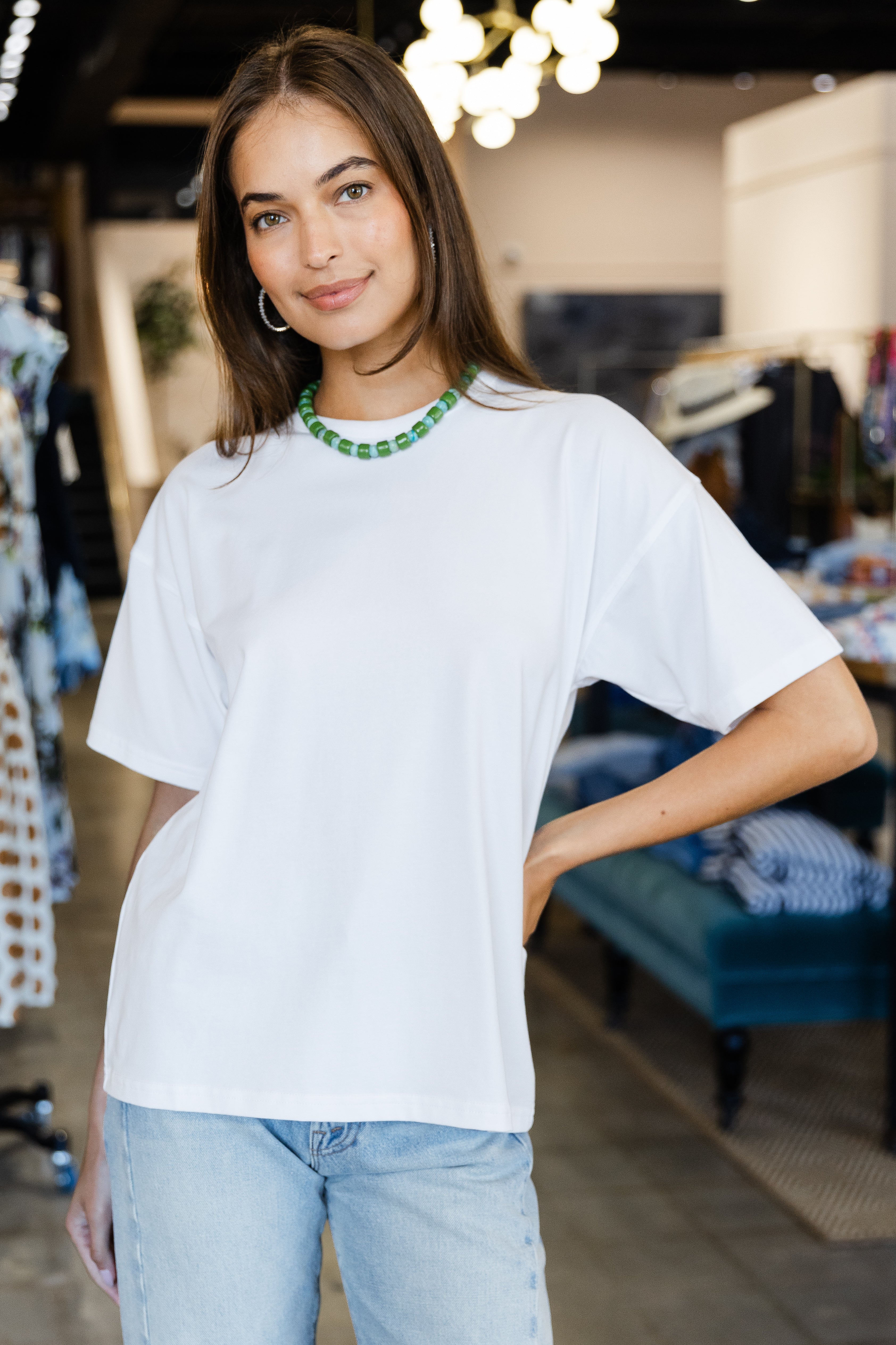 The Oversized Tee - White