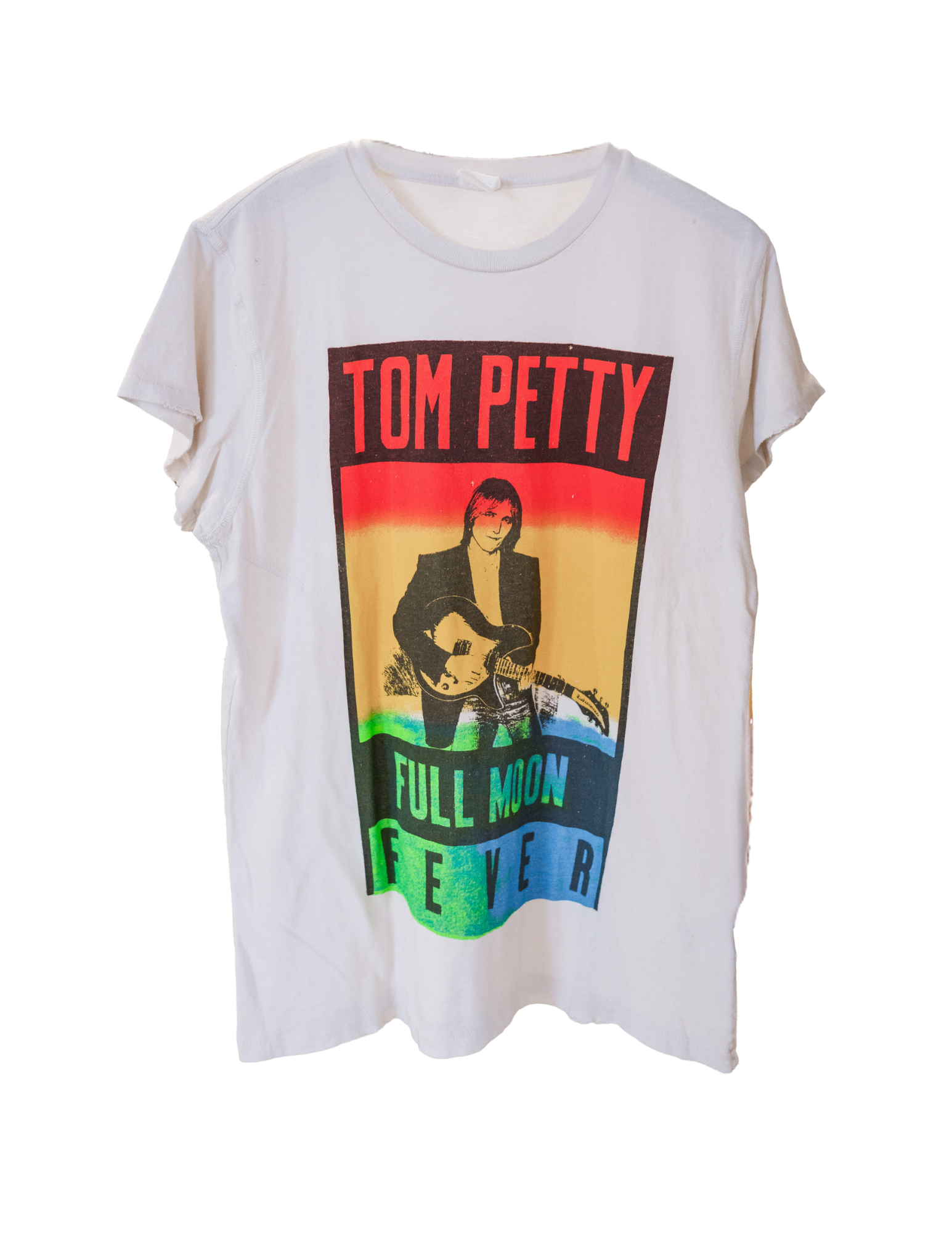 Tom Petty Crew Tee - Vintage White