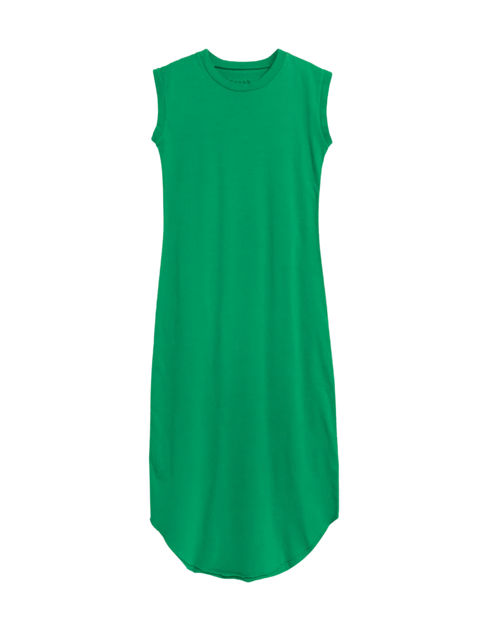 Cory Muscle Tee Dress - Kelly Green