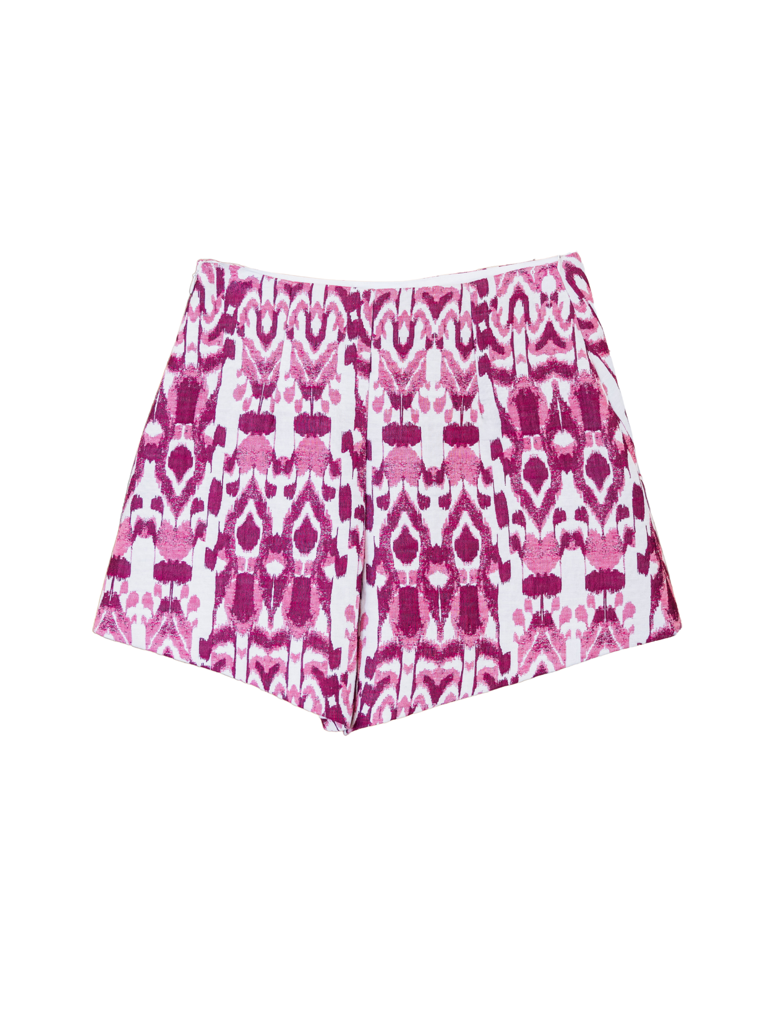 Tap Short - Raspberry Jacquard