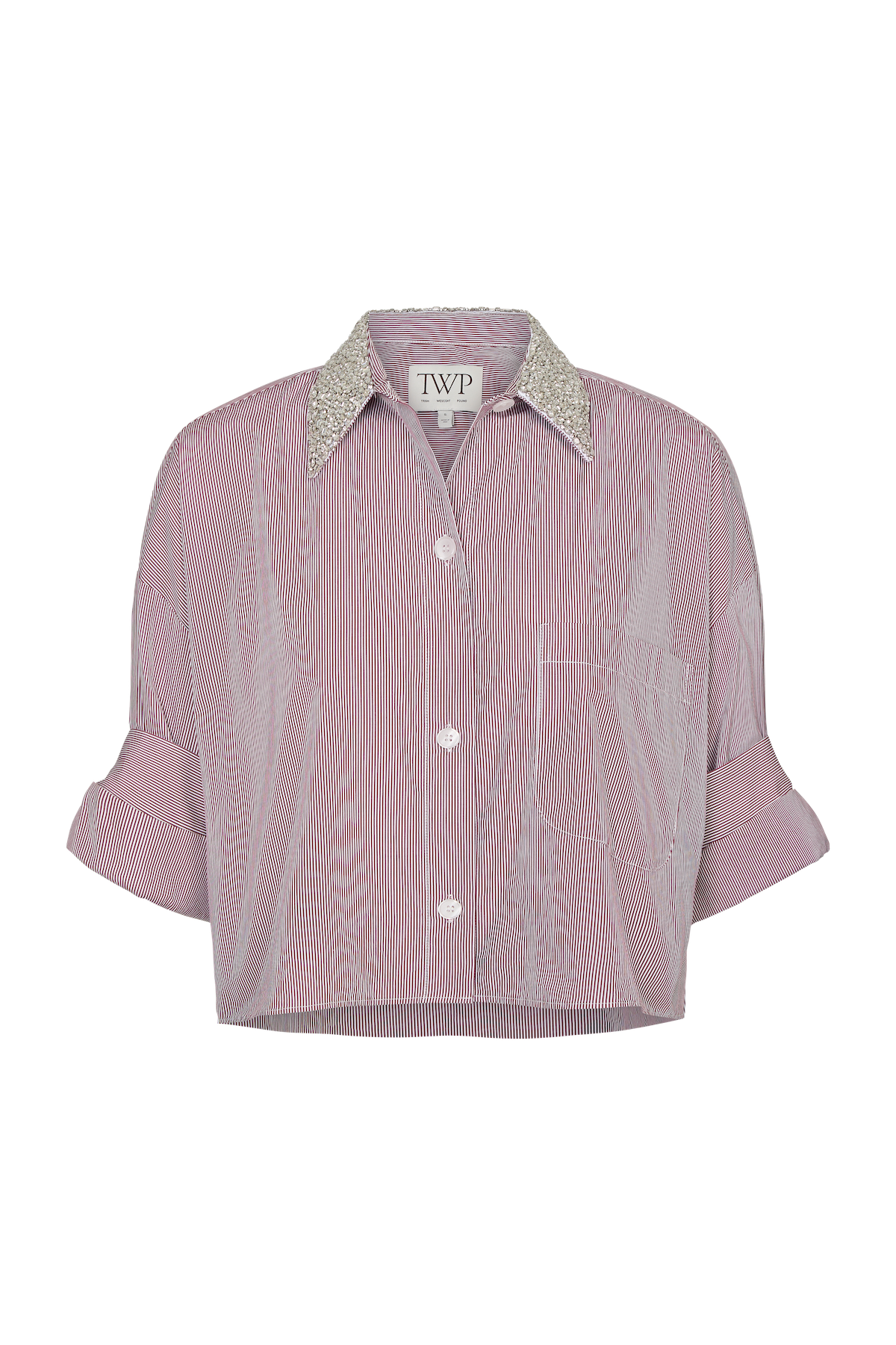 Next Ex w/ Crystal Collar -  White/ Wine