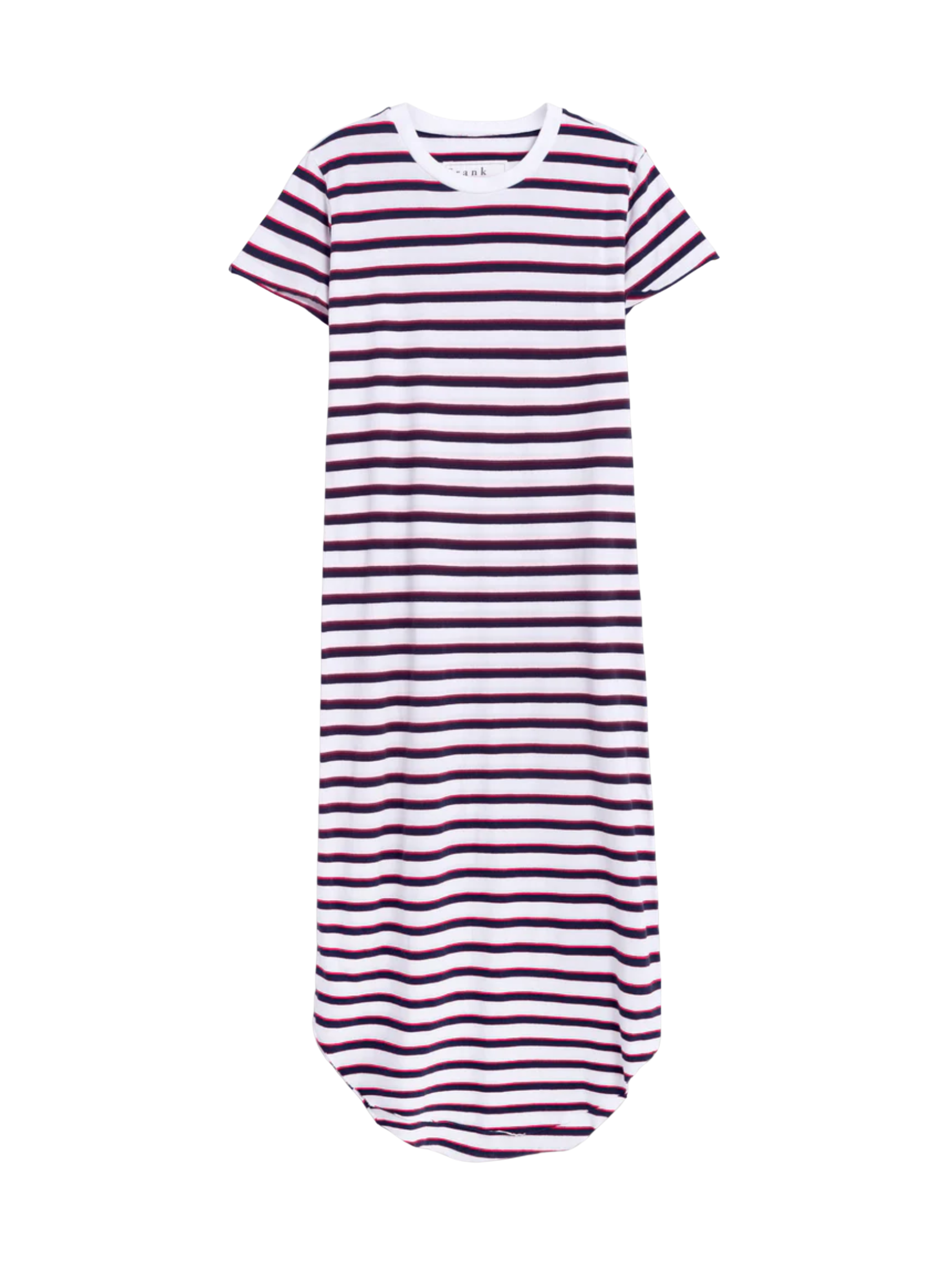 Harper Perfect Tee Dress - Red, Navy, White