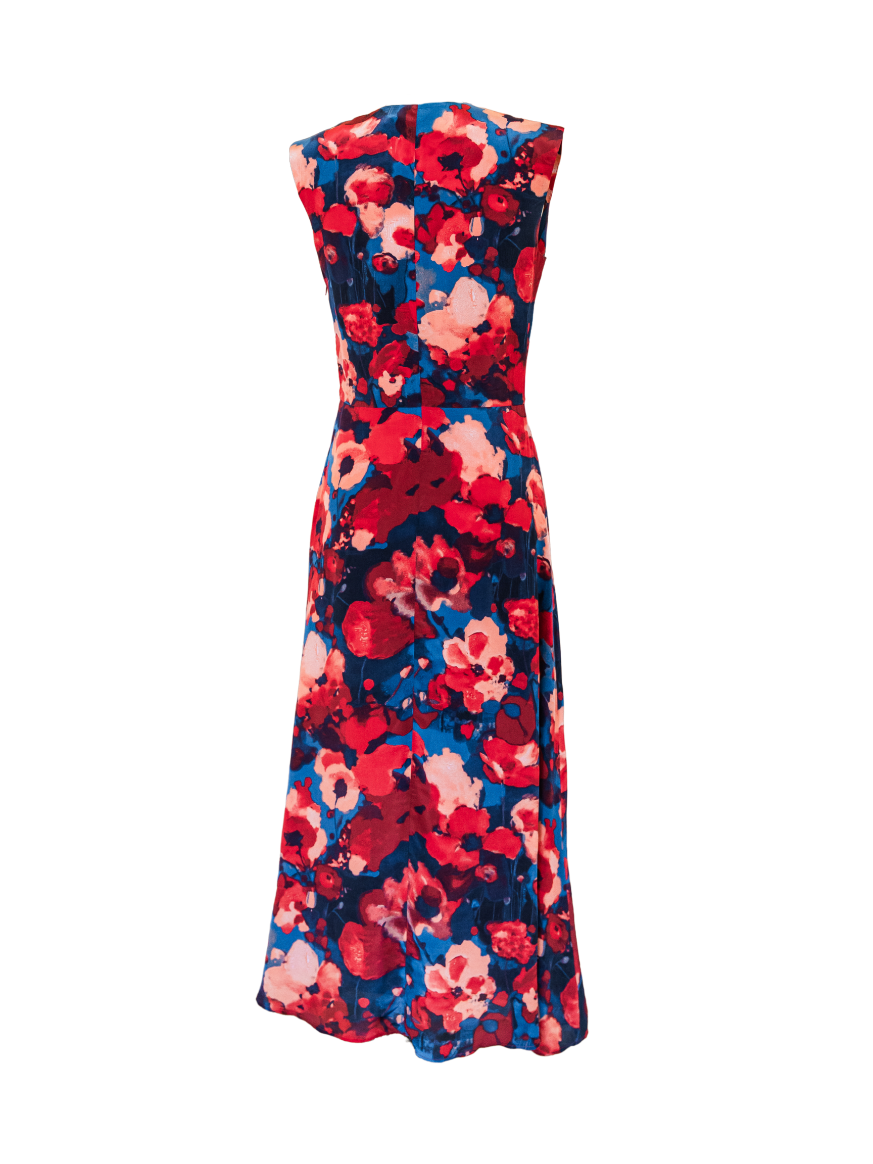 Liniers Tora Midi Dress - Red