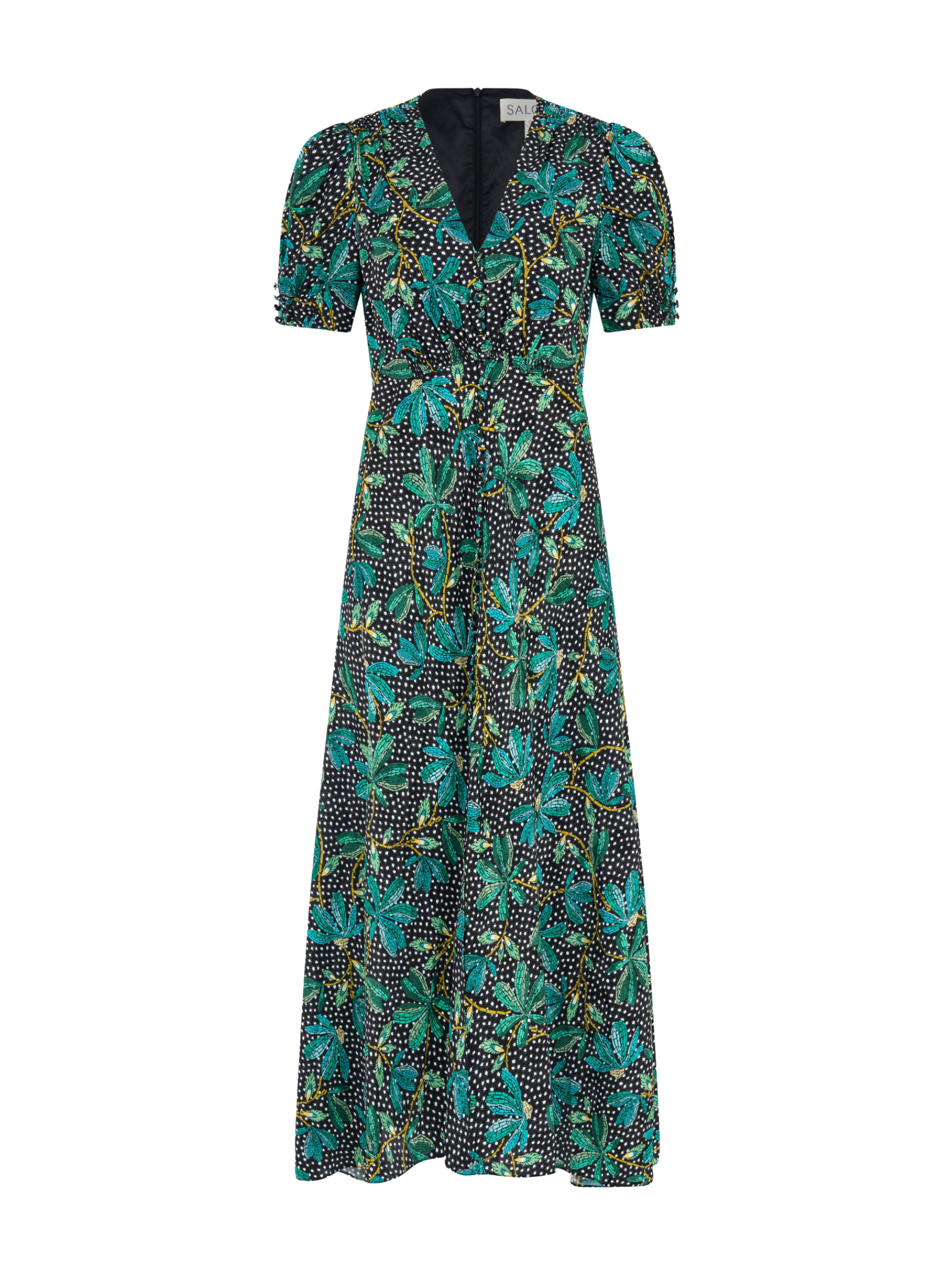 Lea Long Dress - Pelta Polka