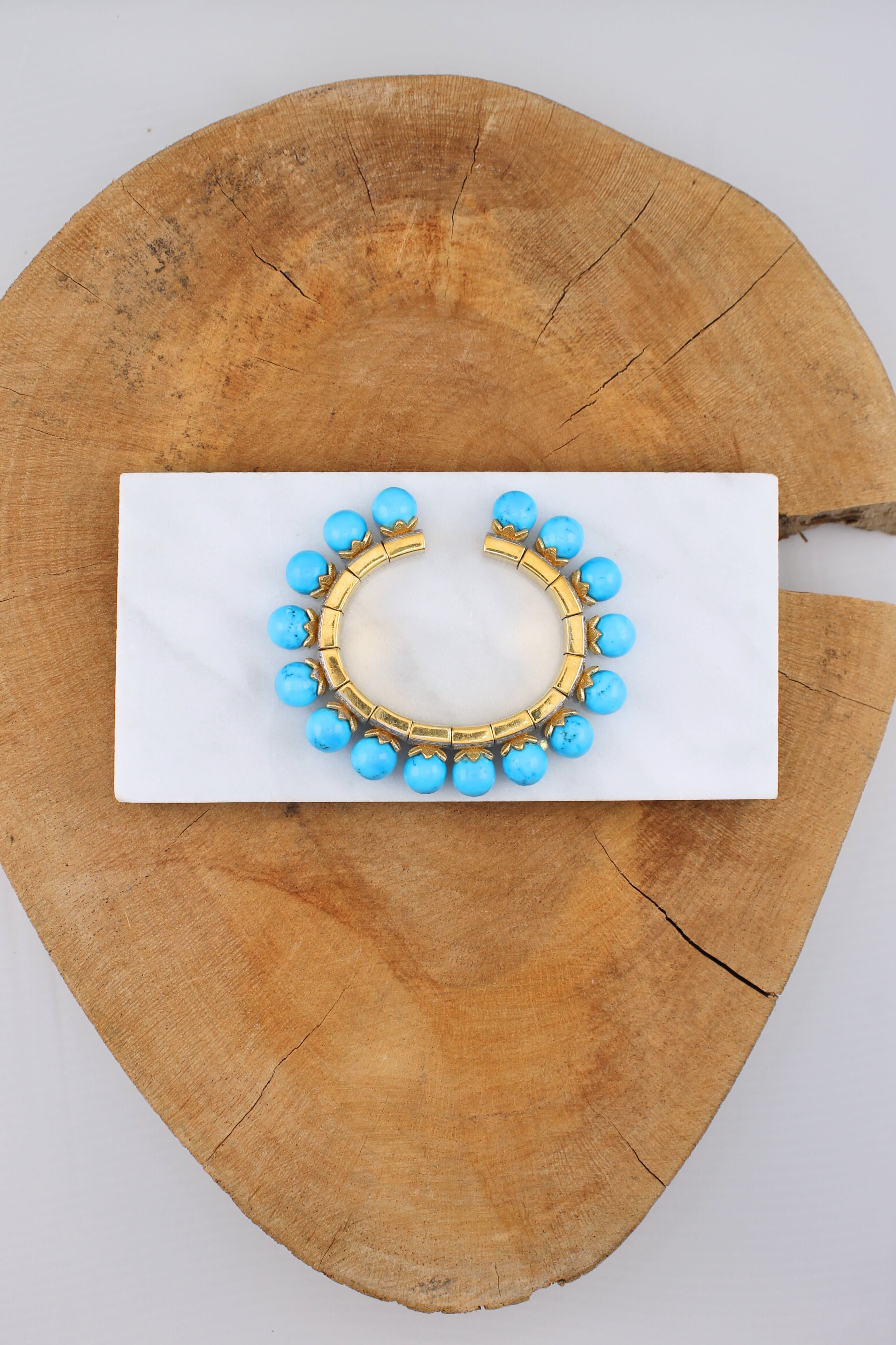 Blue Opal Cuff (y10794B)