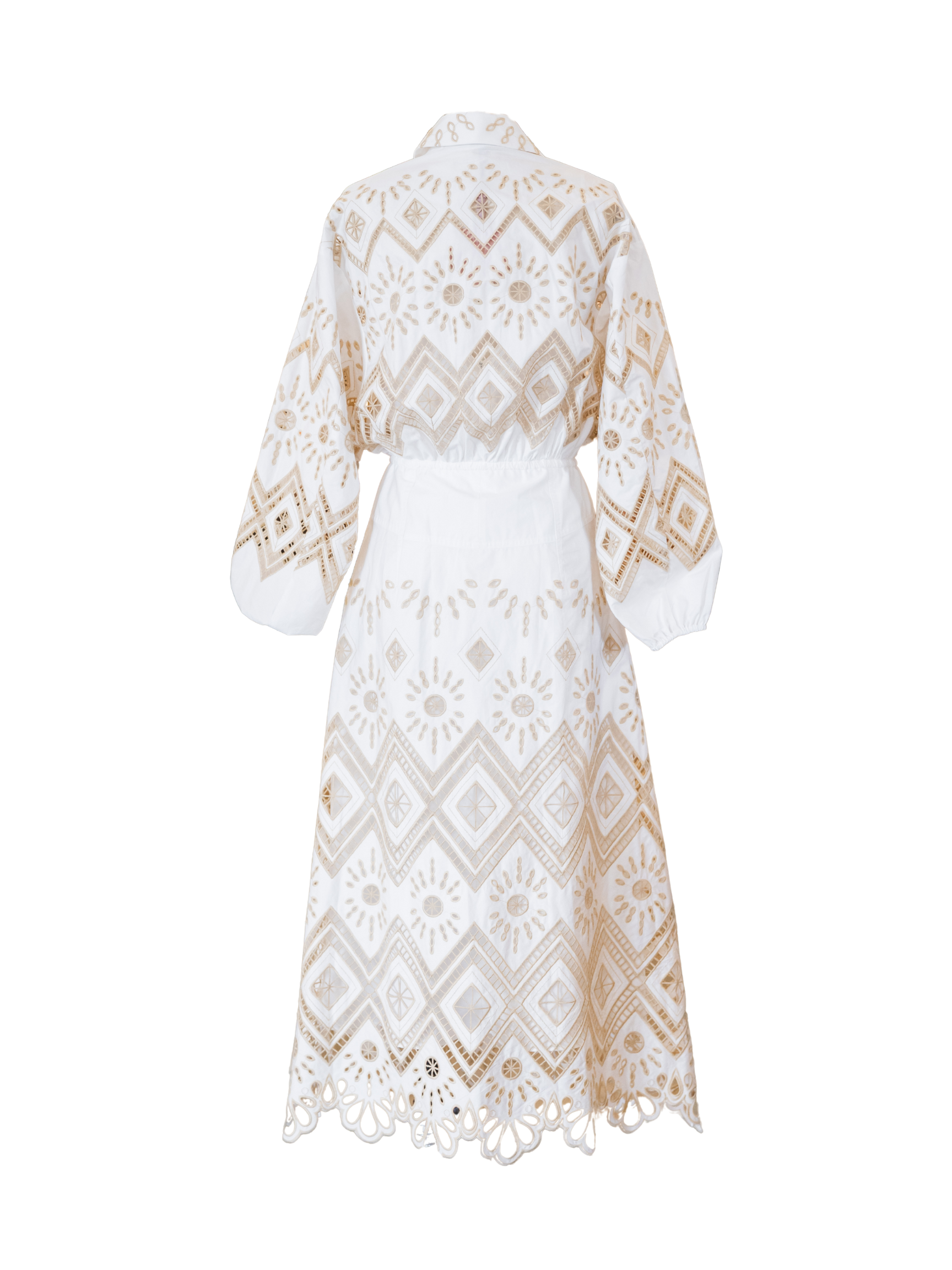 Portello Dress - White
