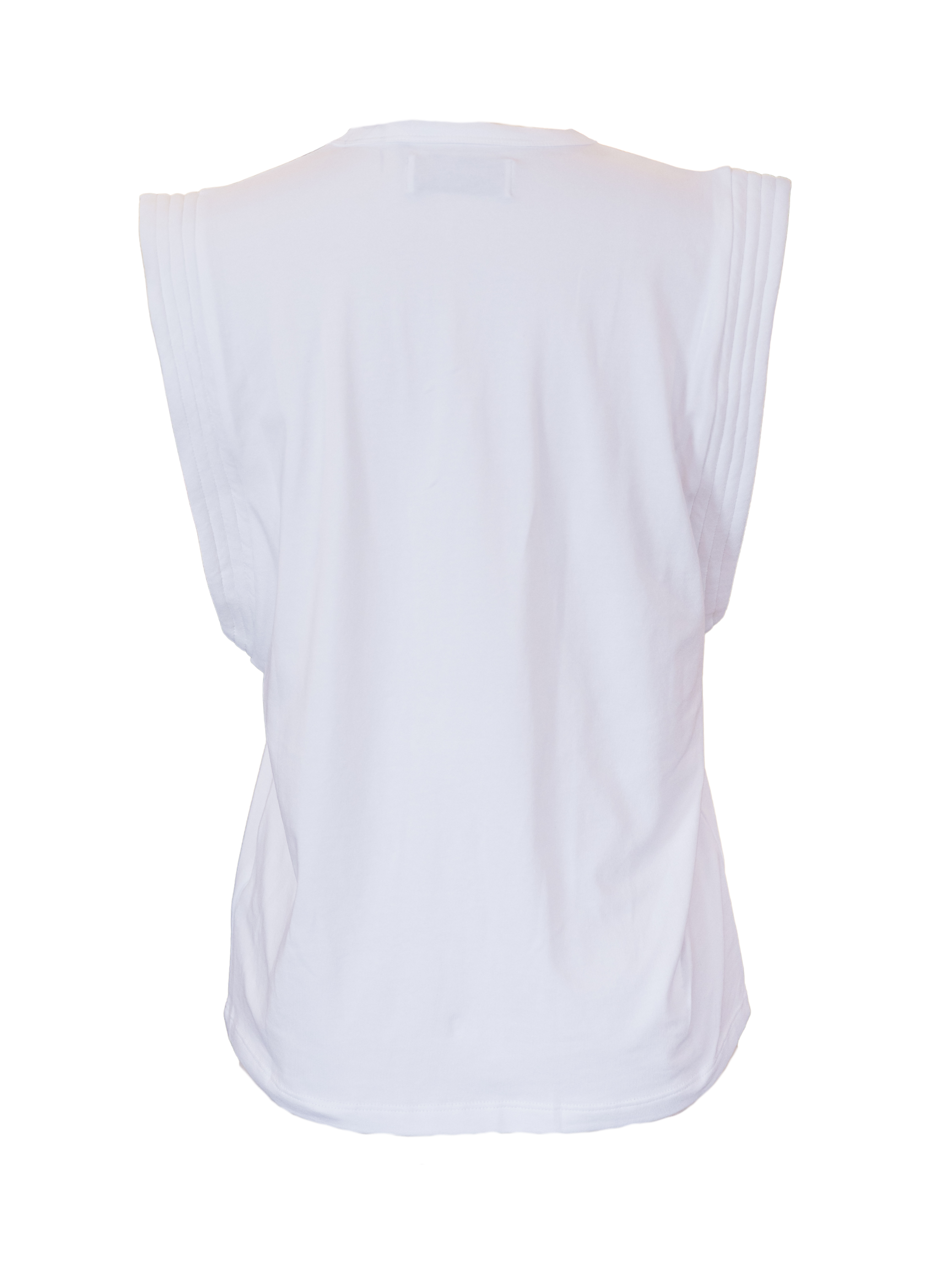 The Gimme That Shoulder Tee - White