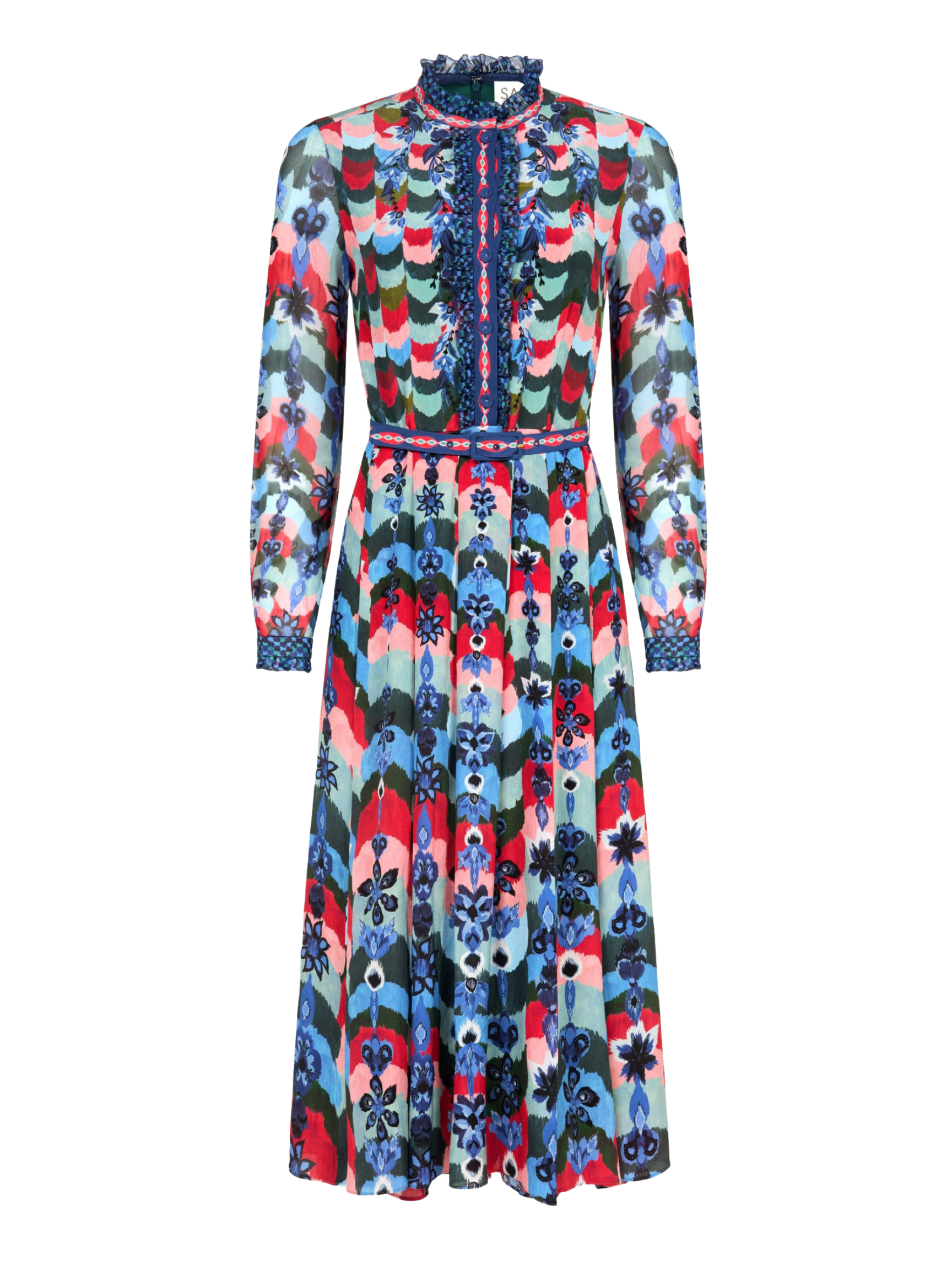 Emilia Dress - Hortus Wave