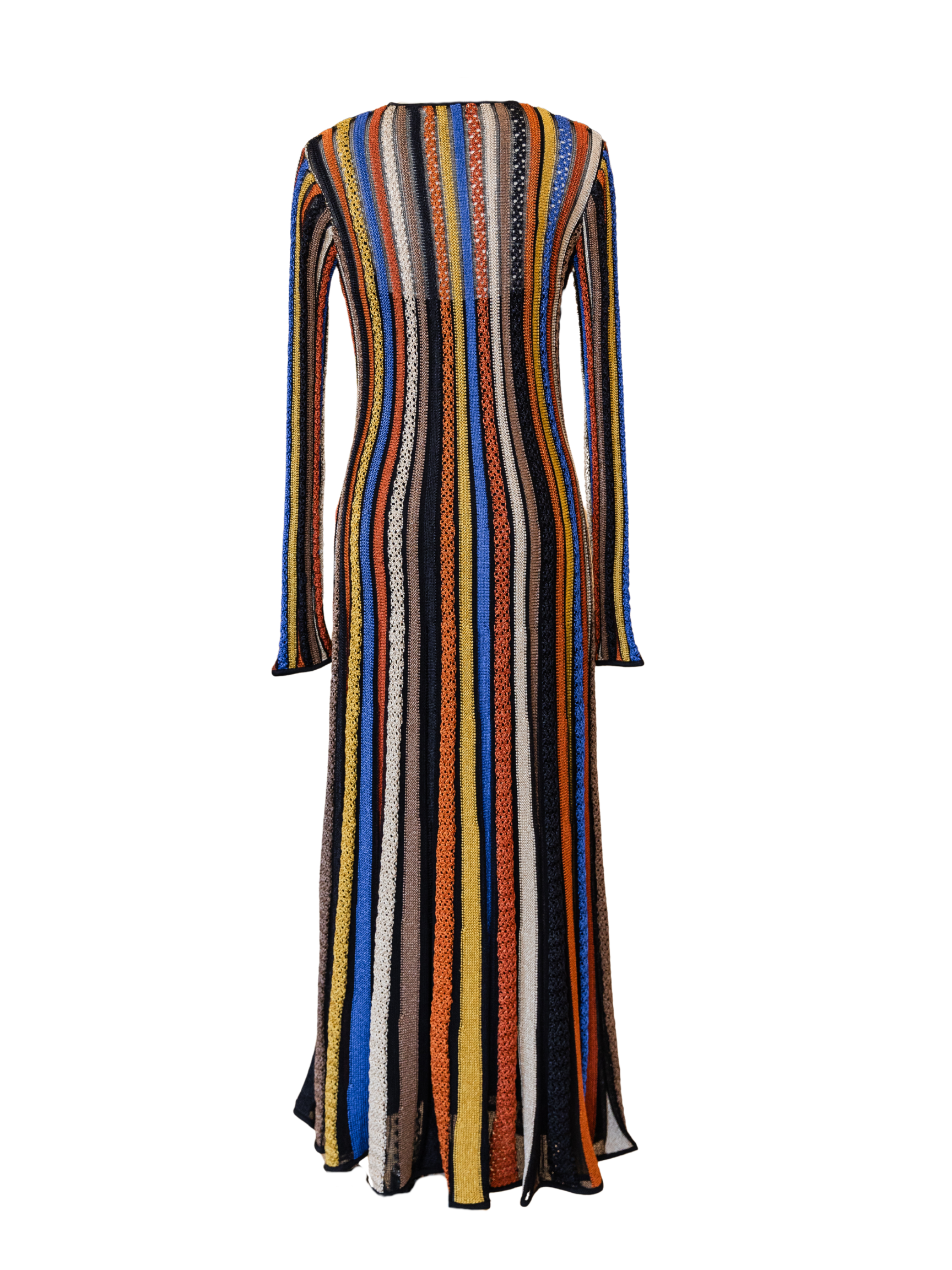 Albie Knit Long Sleeve Knit Dress - Zoisite