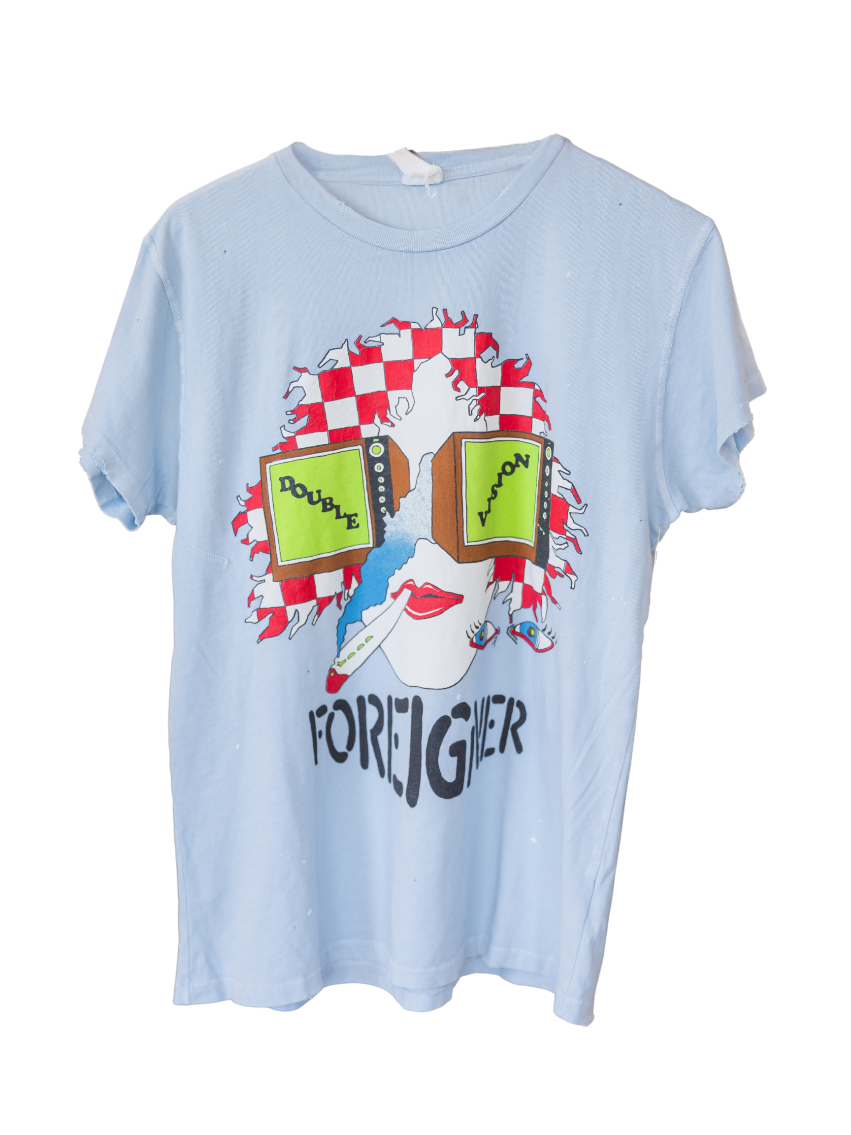 Foreigner Crew Tee - Blue Haze