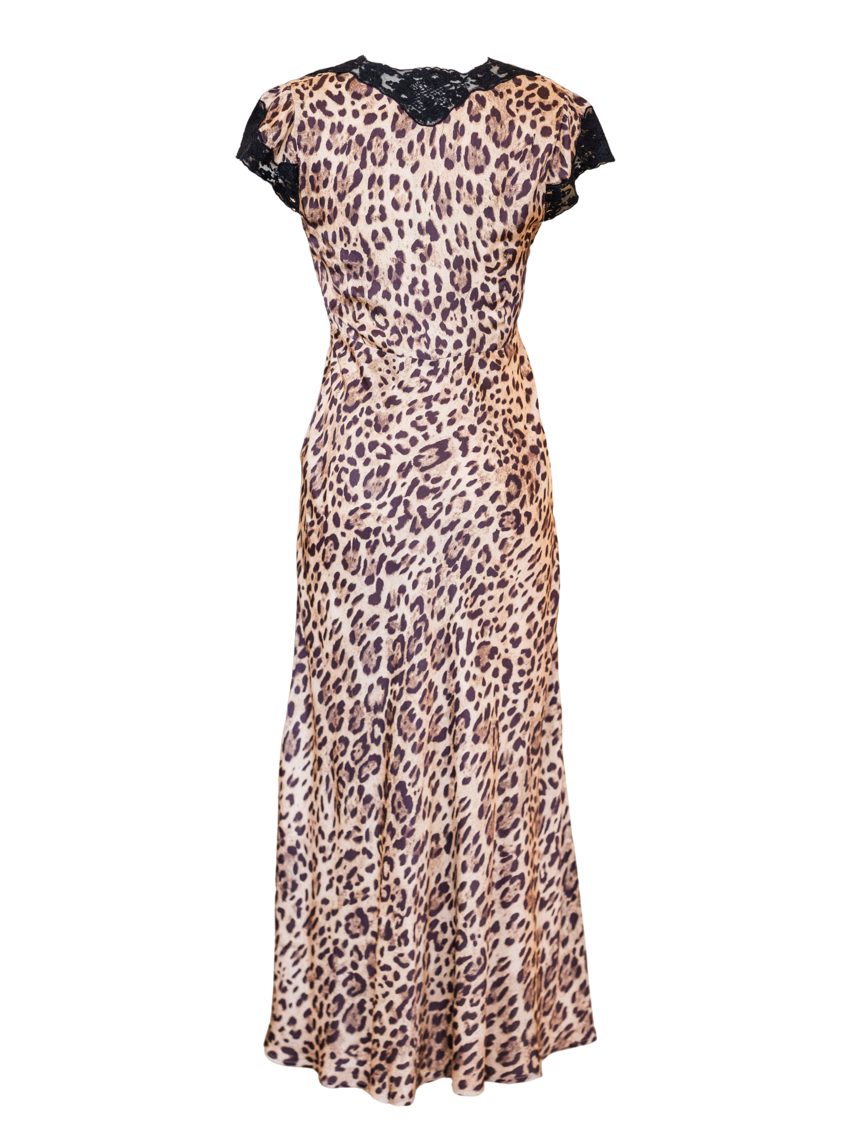 Amari Dress - Mila Leopard Brown