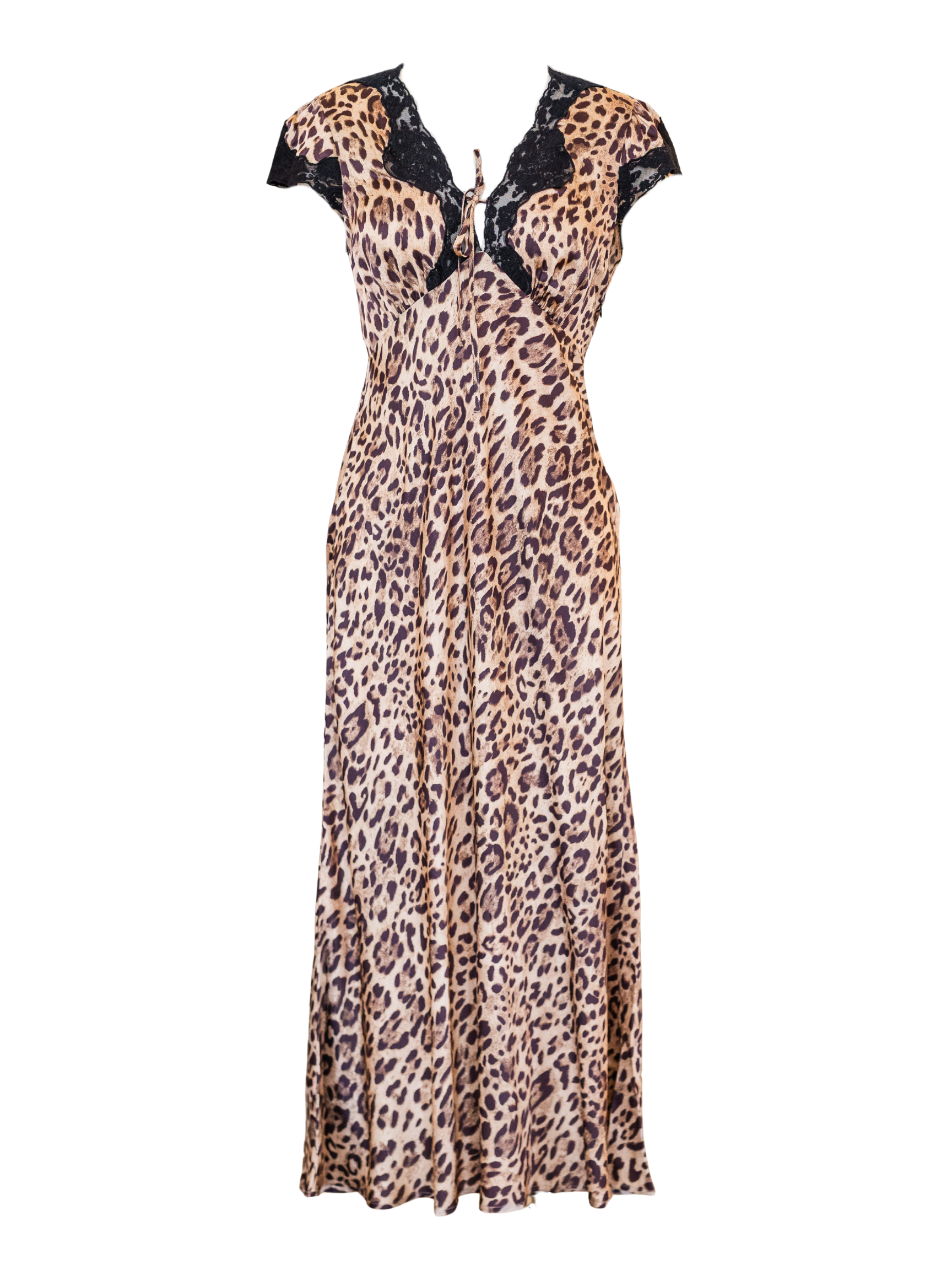 Amari Dress - Mila Leopard Brown