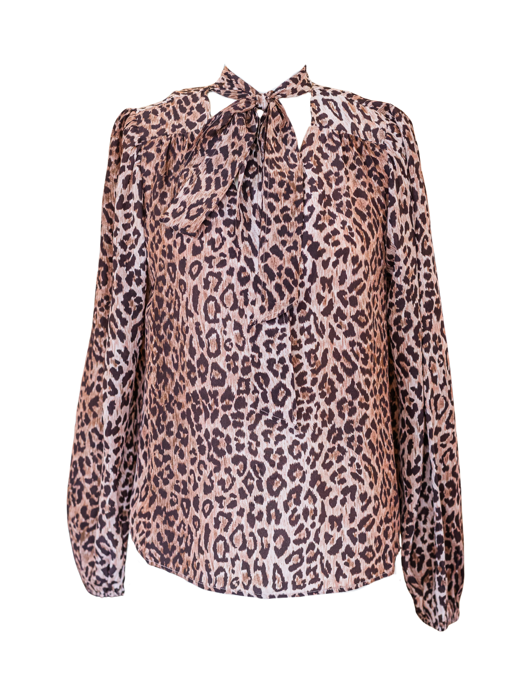 Moss Blouse - Leopard
