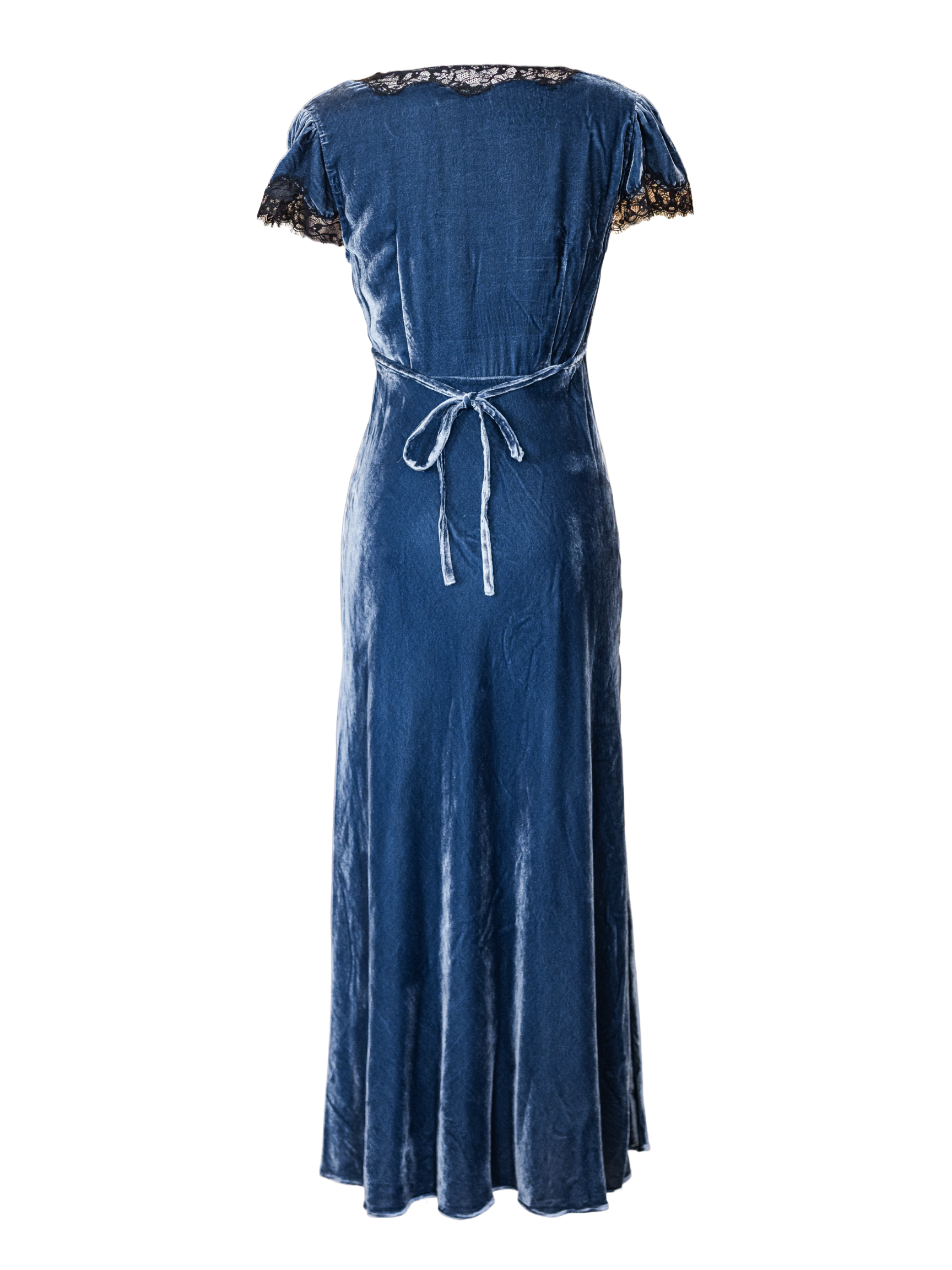 Clarice Dress - Steel Blue