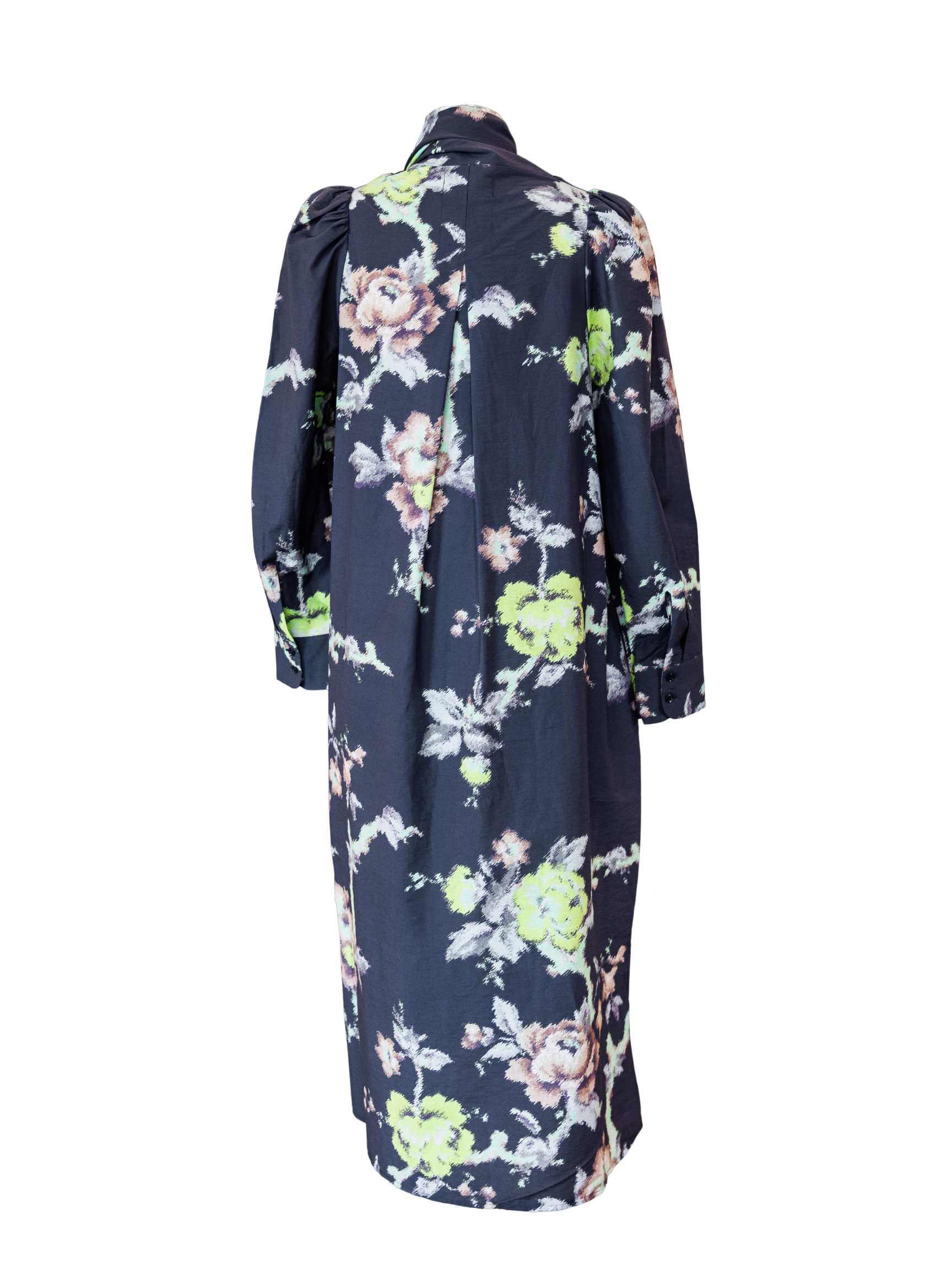 Floral Long Sleeve Dress - Indian Flower