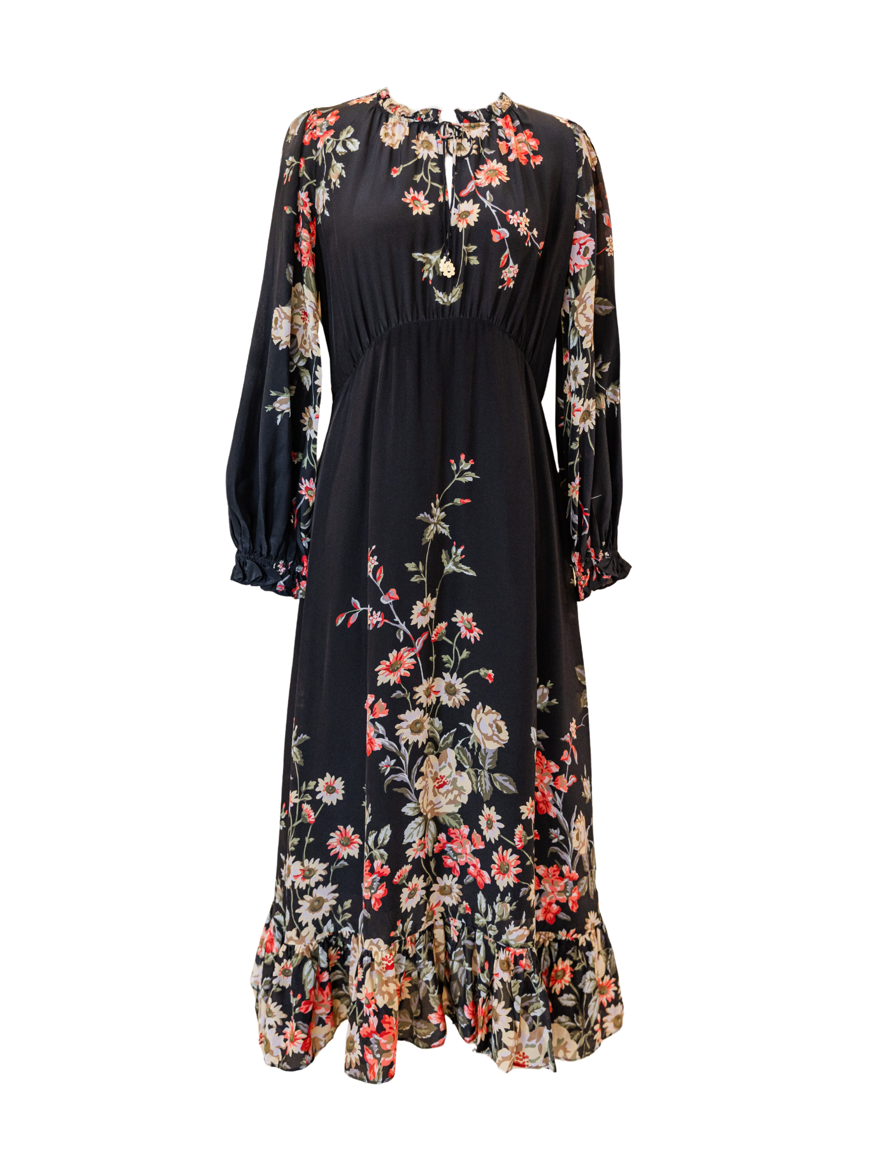 Jolie Print Midi Dress - Multi