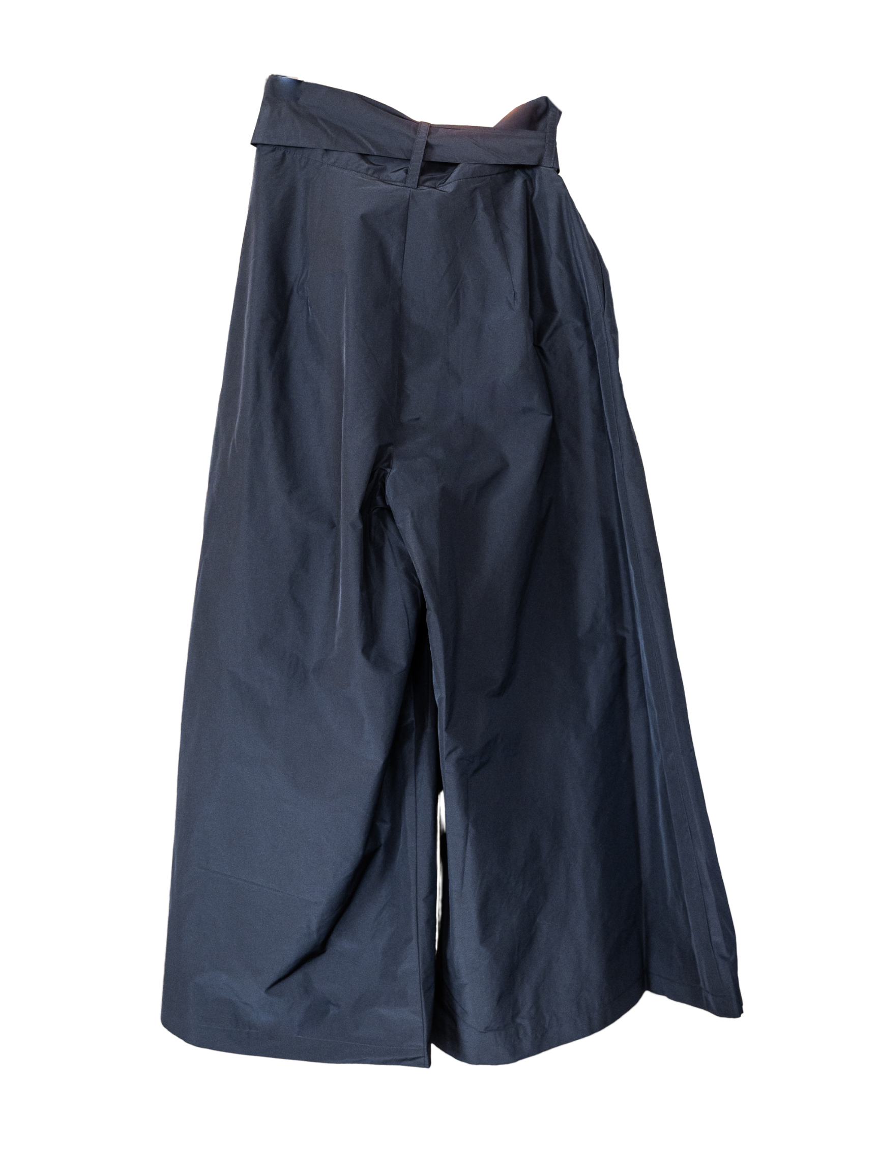 Taffeta Midi Skirt - Black