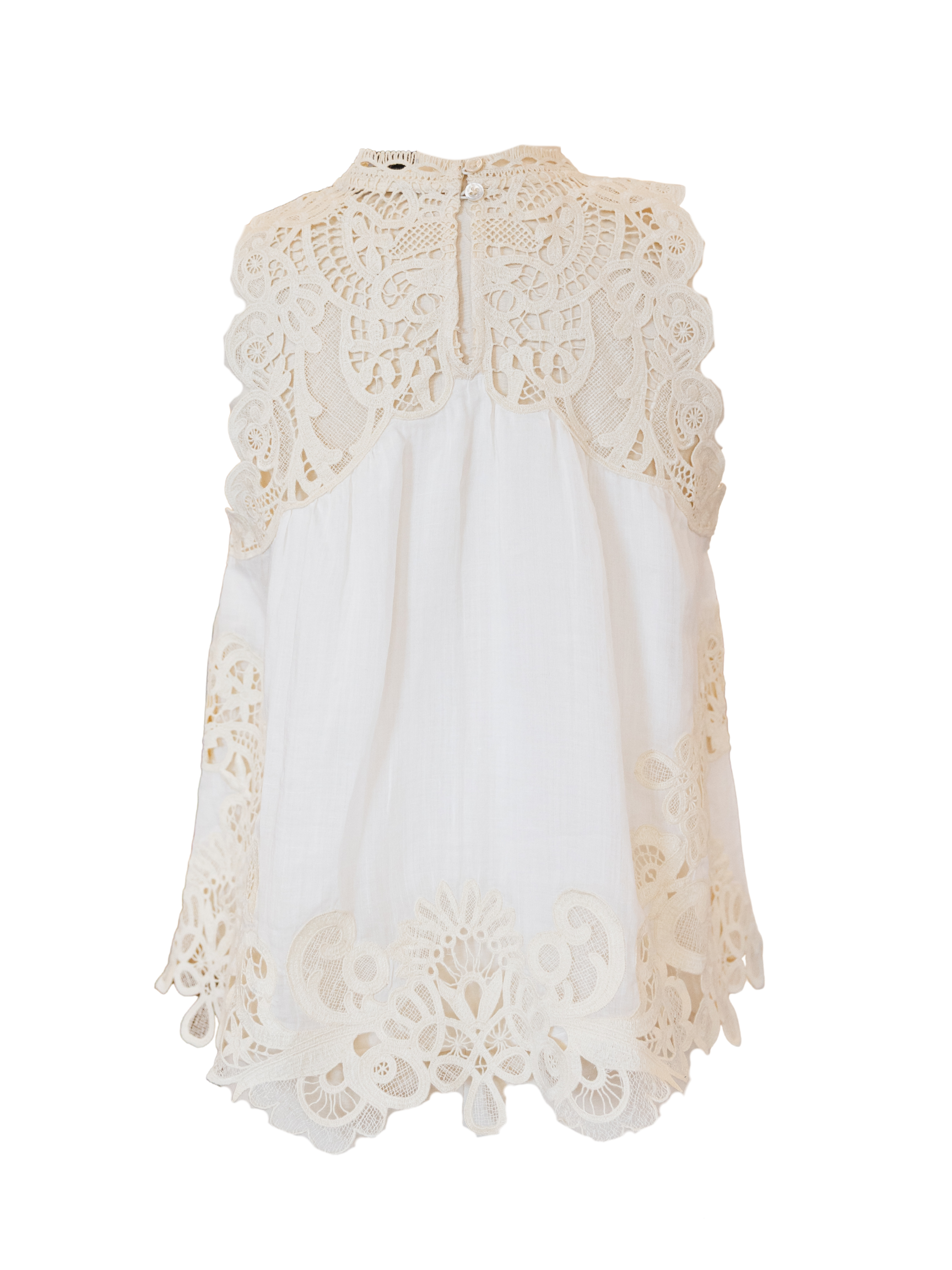 Medina Lace Tank Top - Cream