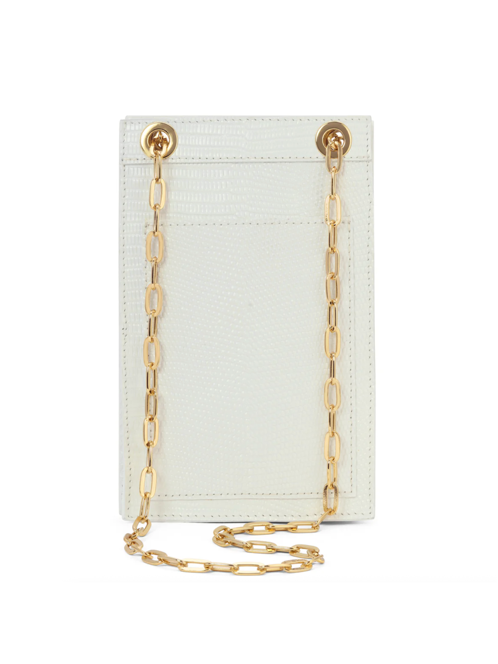 Catherine Bag - White Lizard