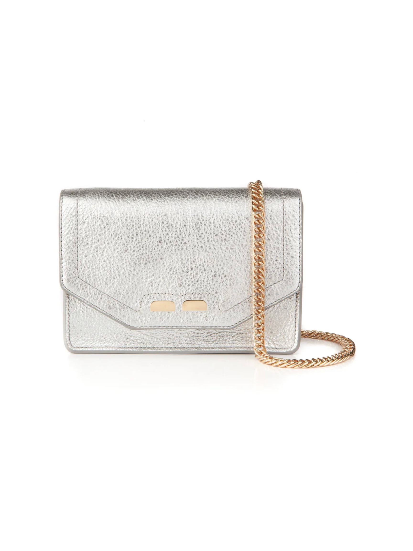 Samuel Stadium Bag - Metallic Silver