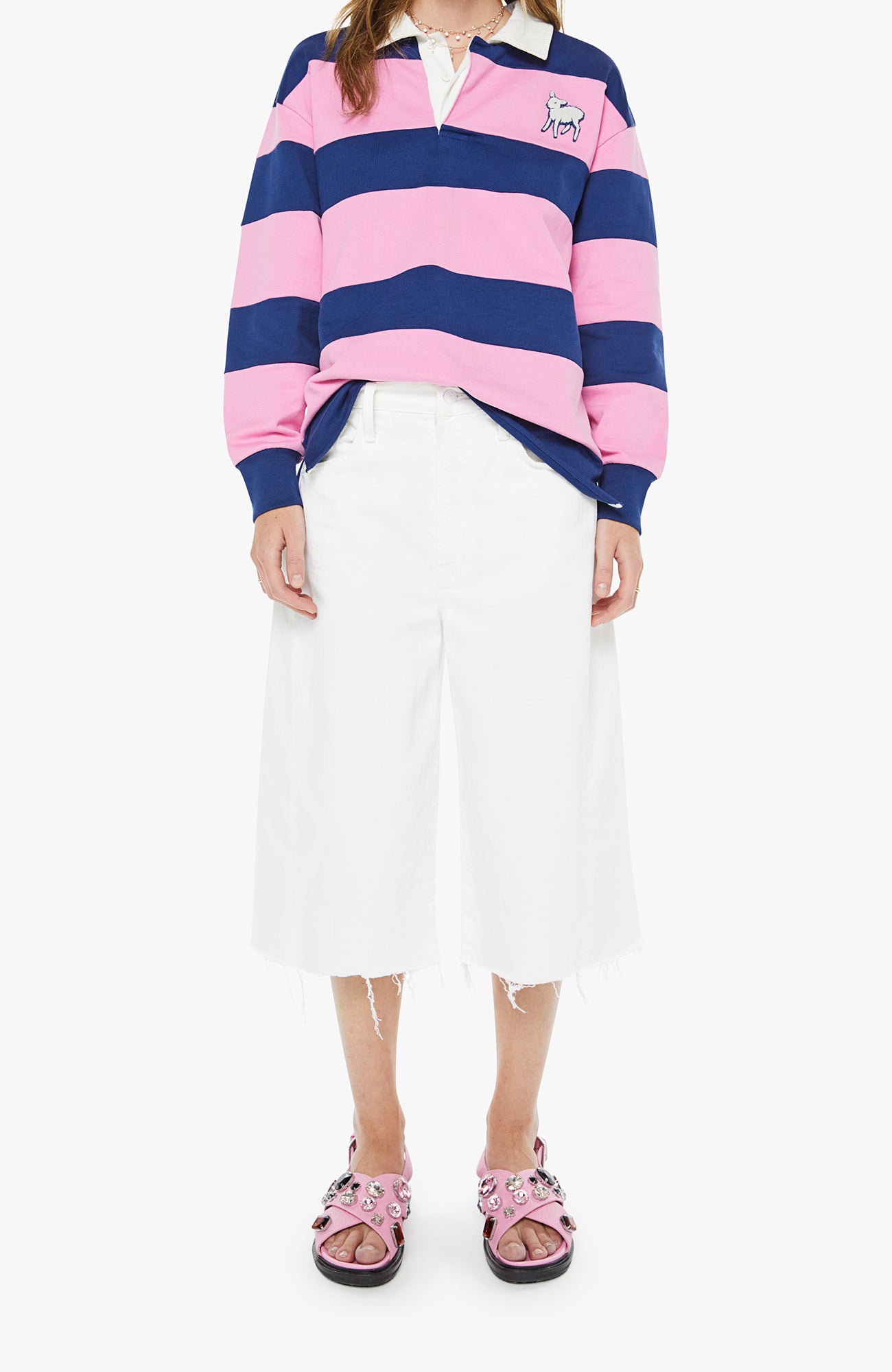 The Piece Huddle - Estate Blue and Begonia