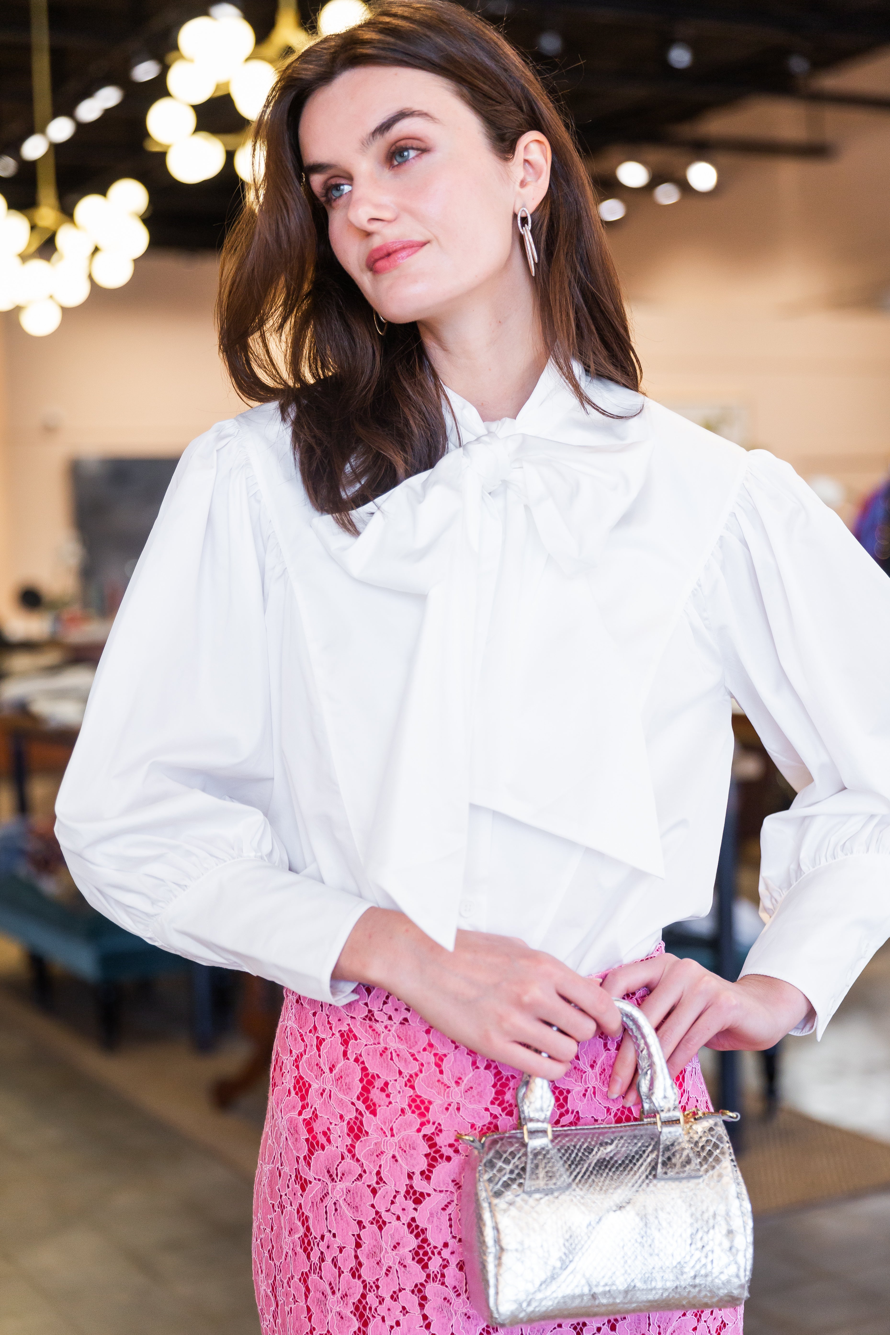 Shay Blouse - Bright White