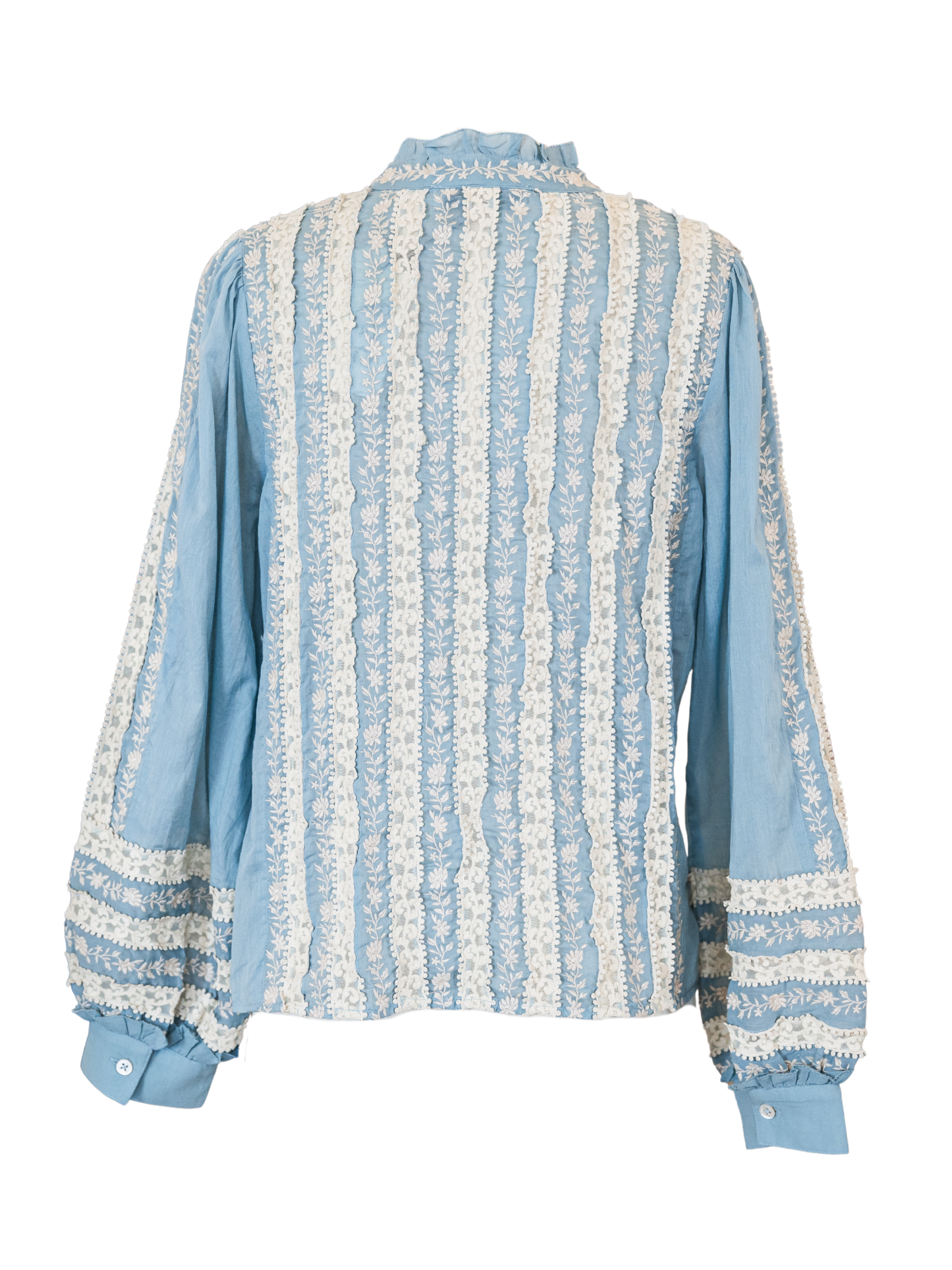 Kirsten Print Top - Sky