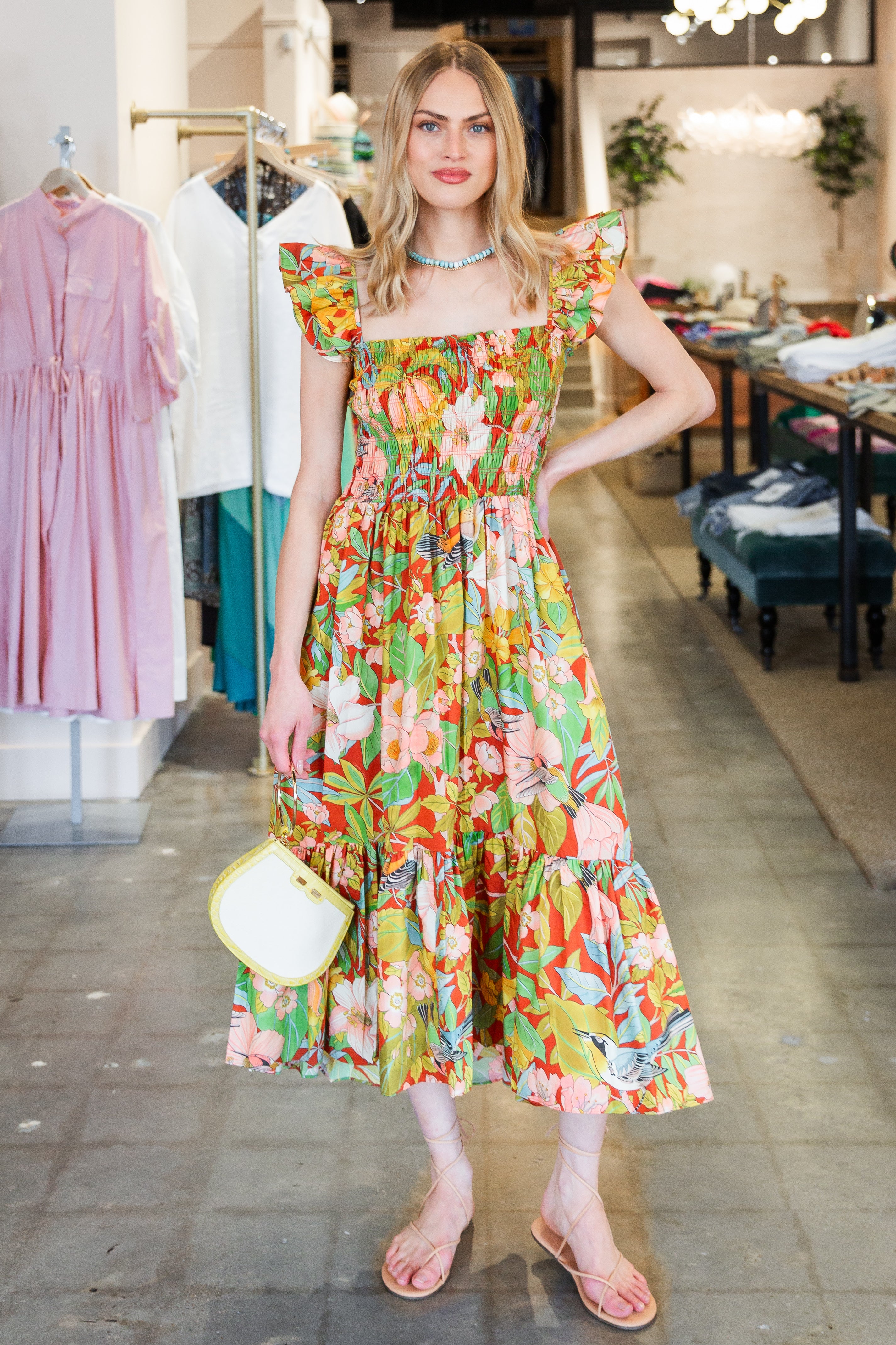 Ruby Dress - Newberry Tropic Clay