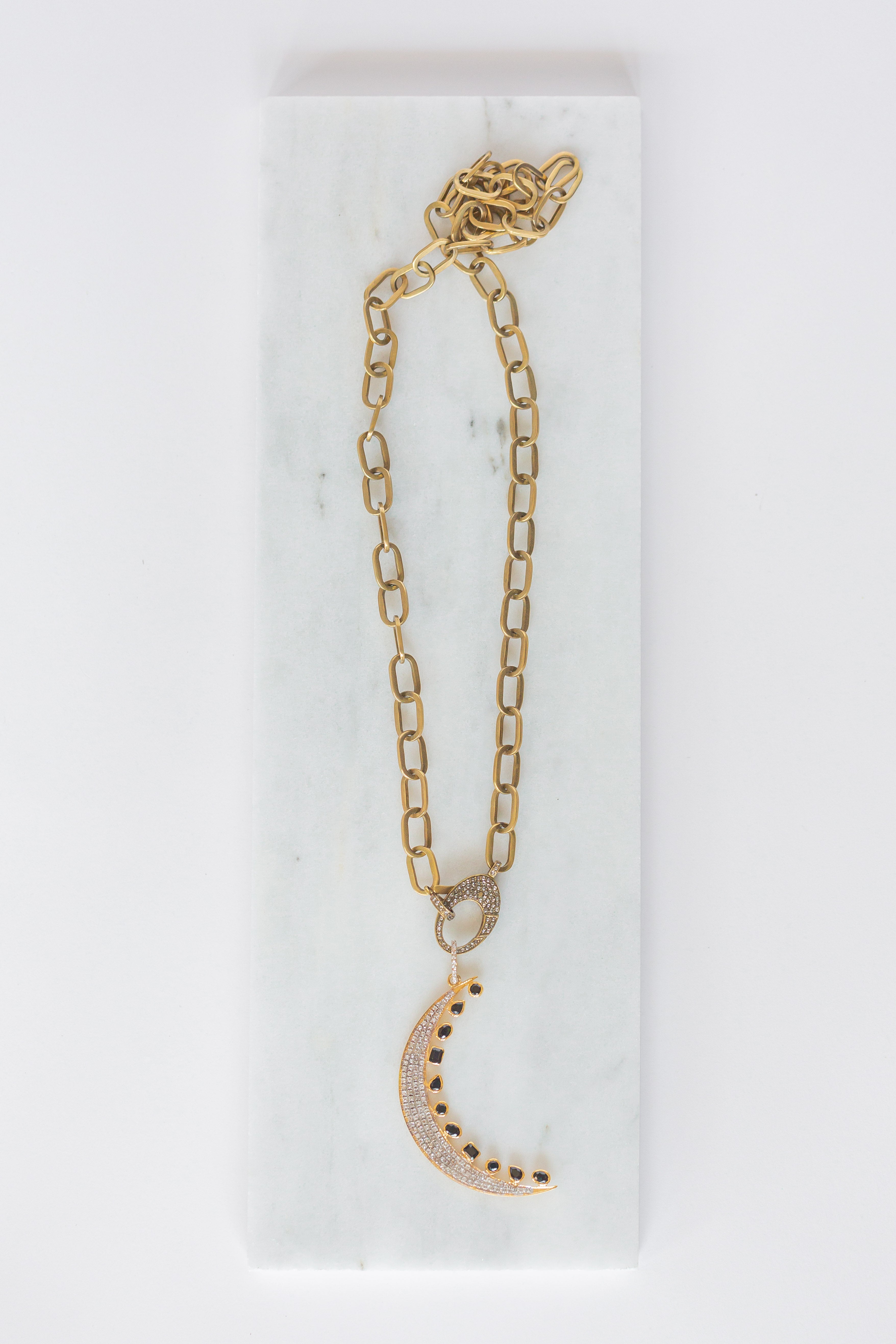 Brass Oval Link Chain