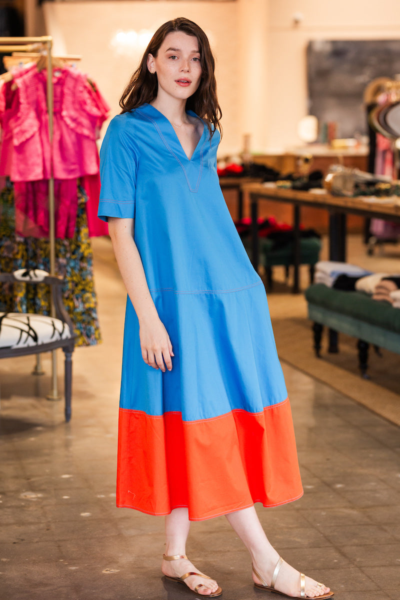 Gigi Dress - Color-Block