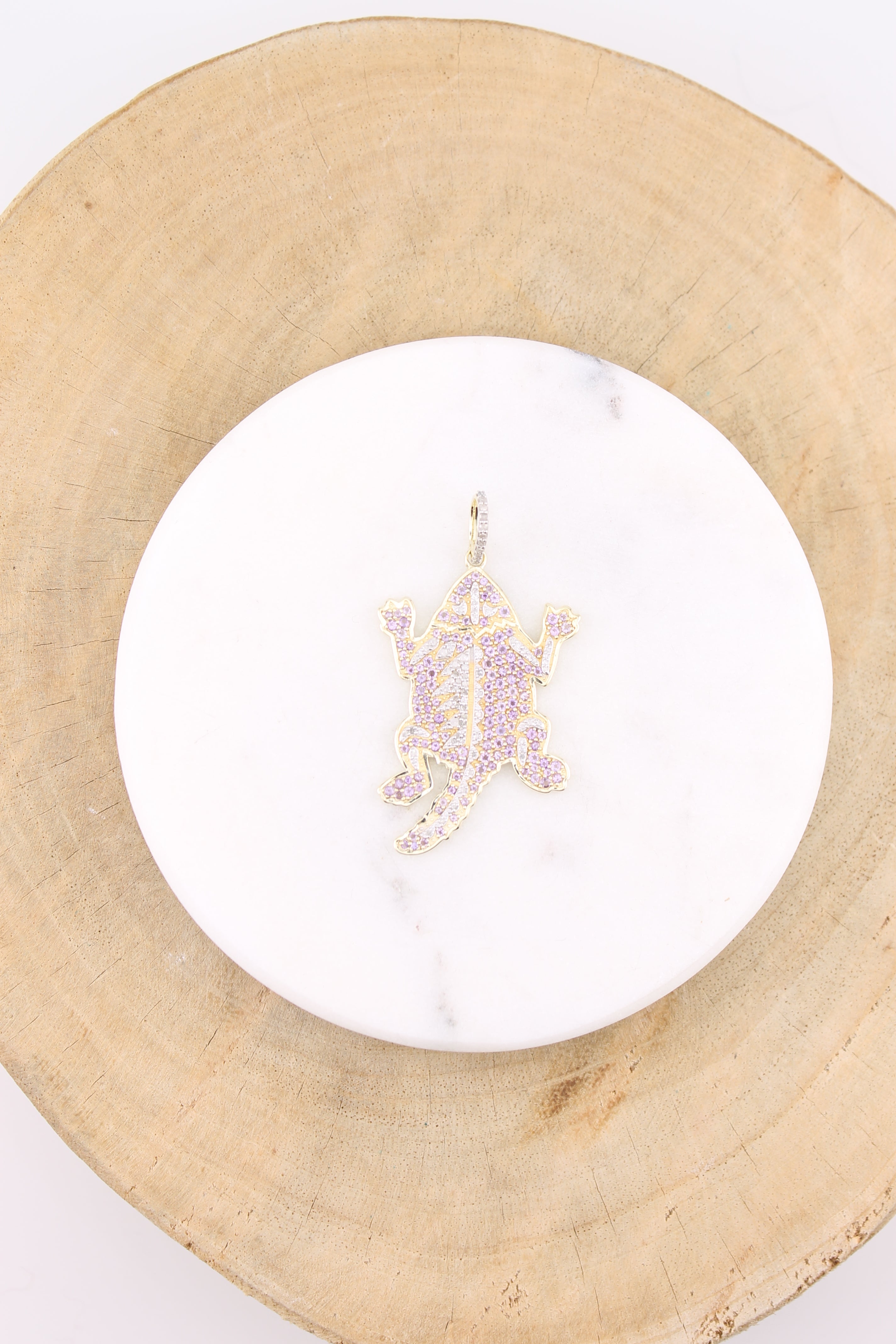 Horned Frog Pendant (y10927B)