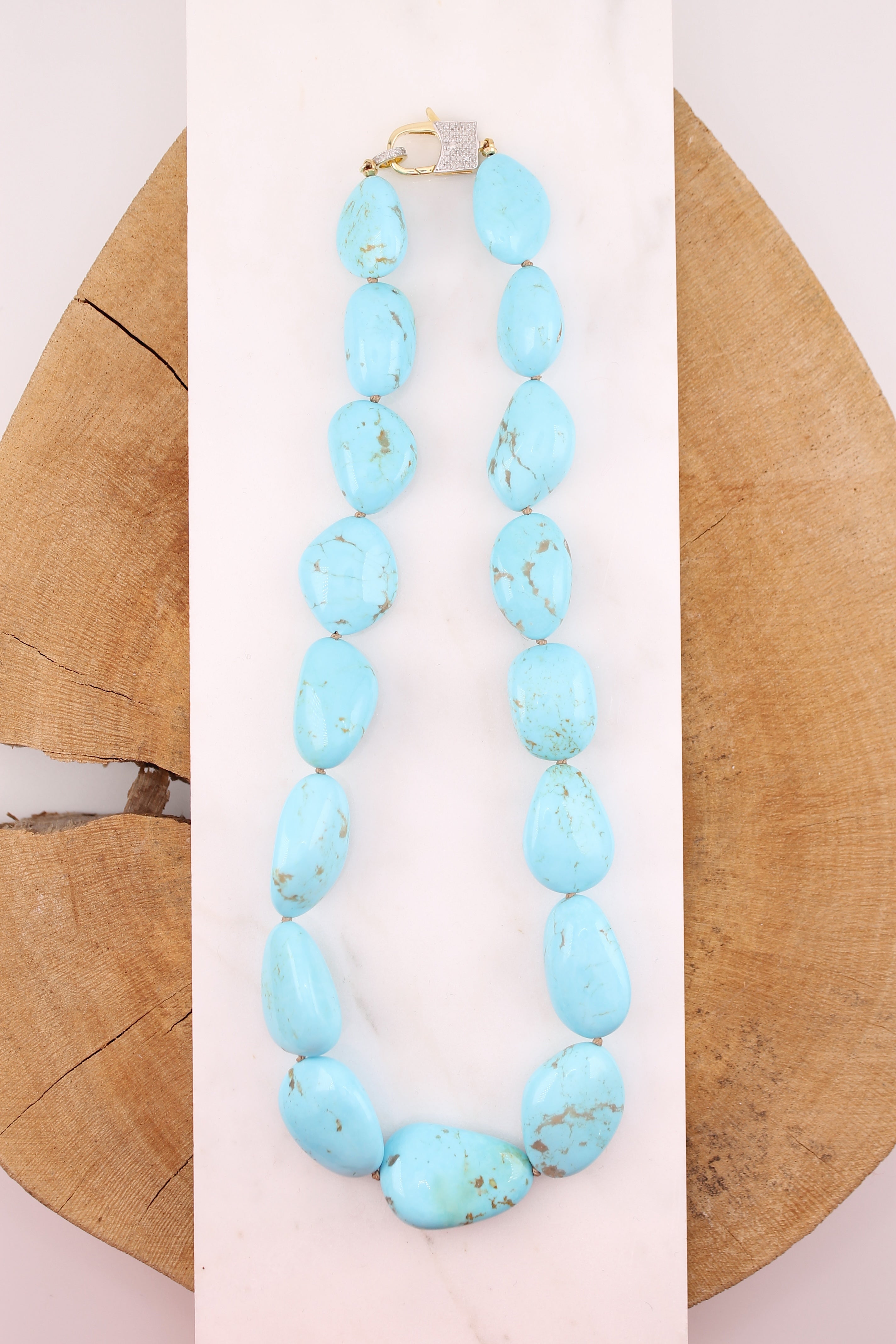 Kingsman Turquoise Necklace (y10212B)