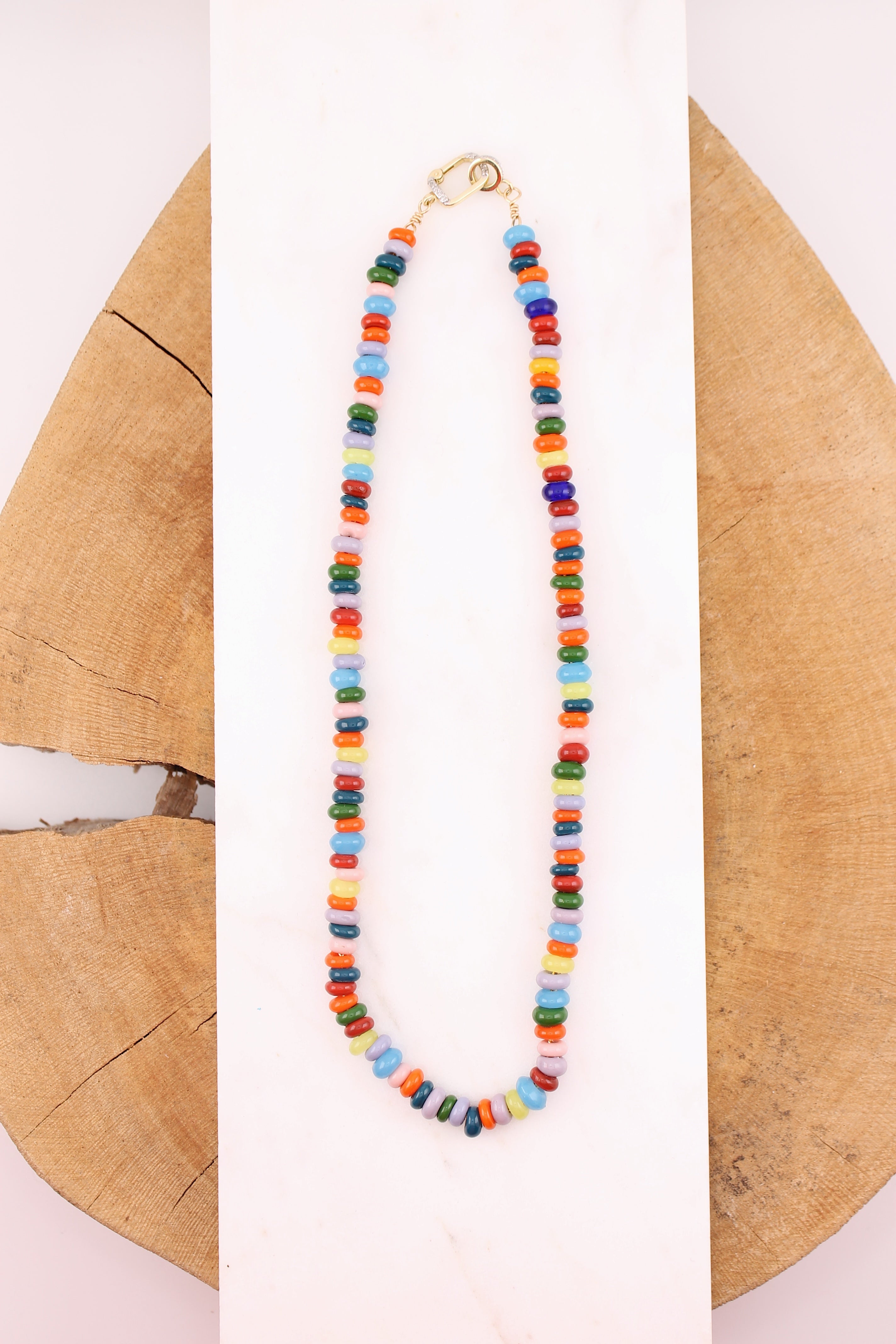 Multicolor Java Beads - y10214B