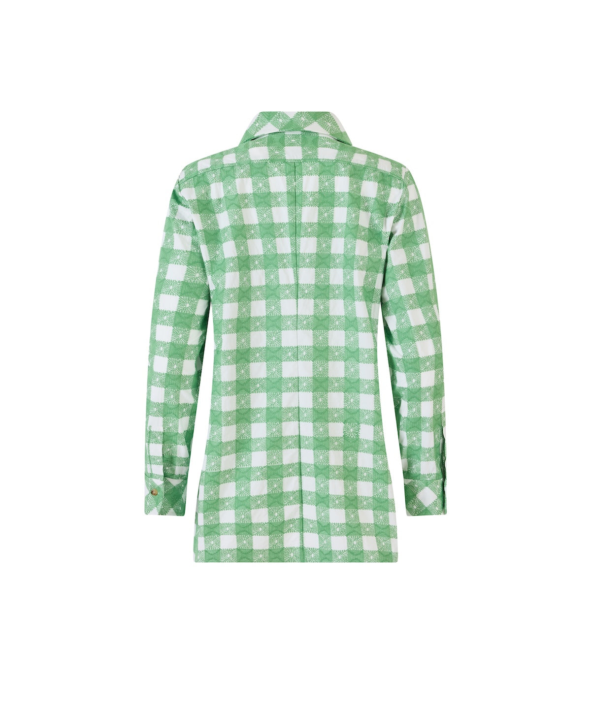 Oversized Button Down - Grass Green
