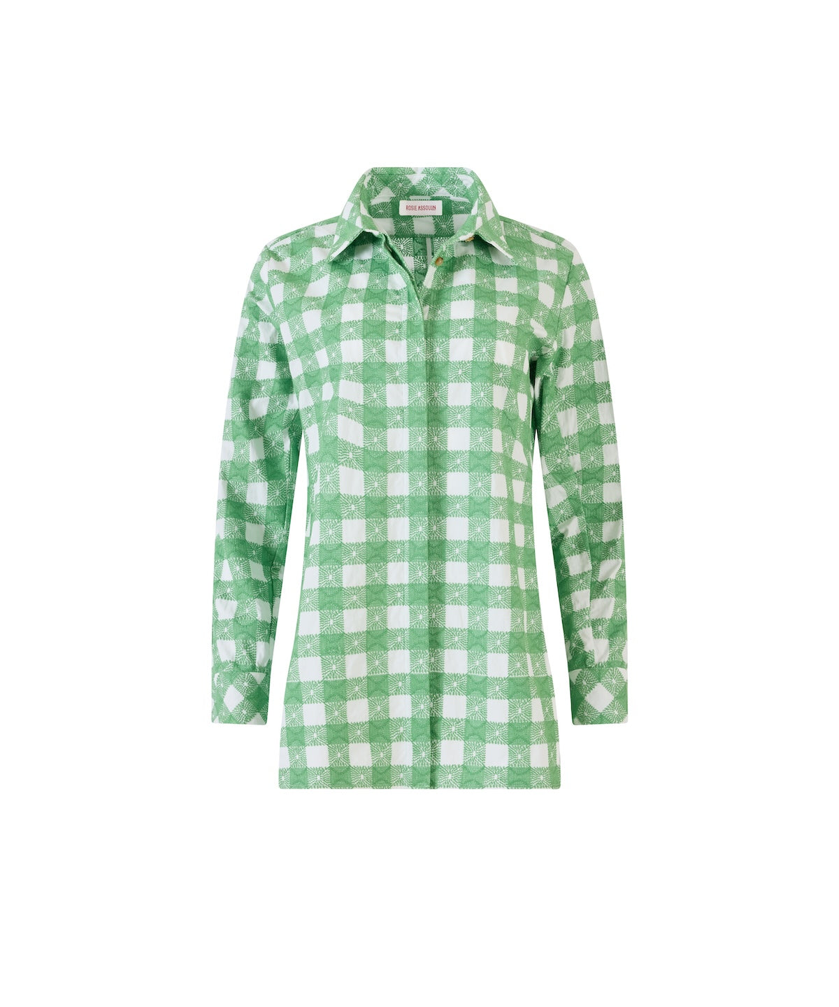 Oversized Button Down - Grass Green